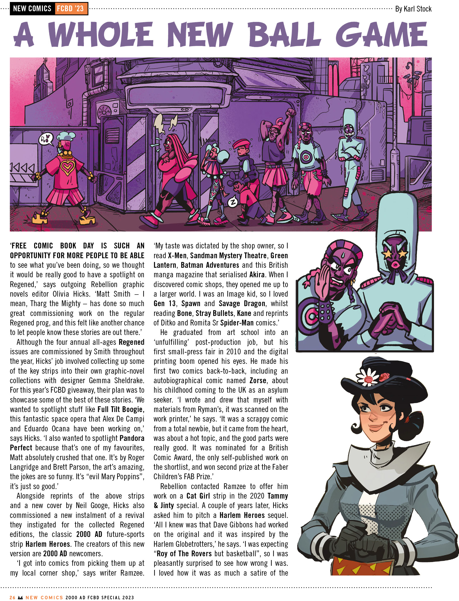 Read online Judge Dredd Megazine (Vol. 5) comic -  Issue #455 - 28