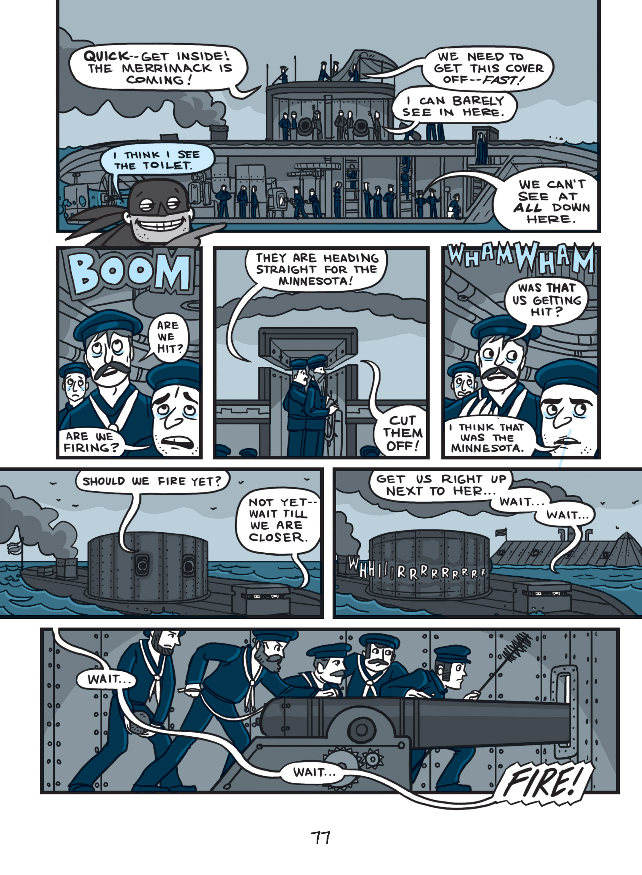 Read online Nathan Hale's Hazardous Tales comic -  Issue # TPB 2 - 79