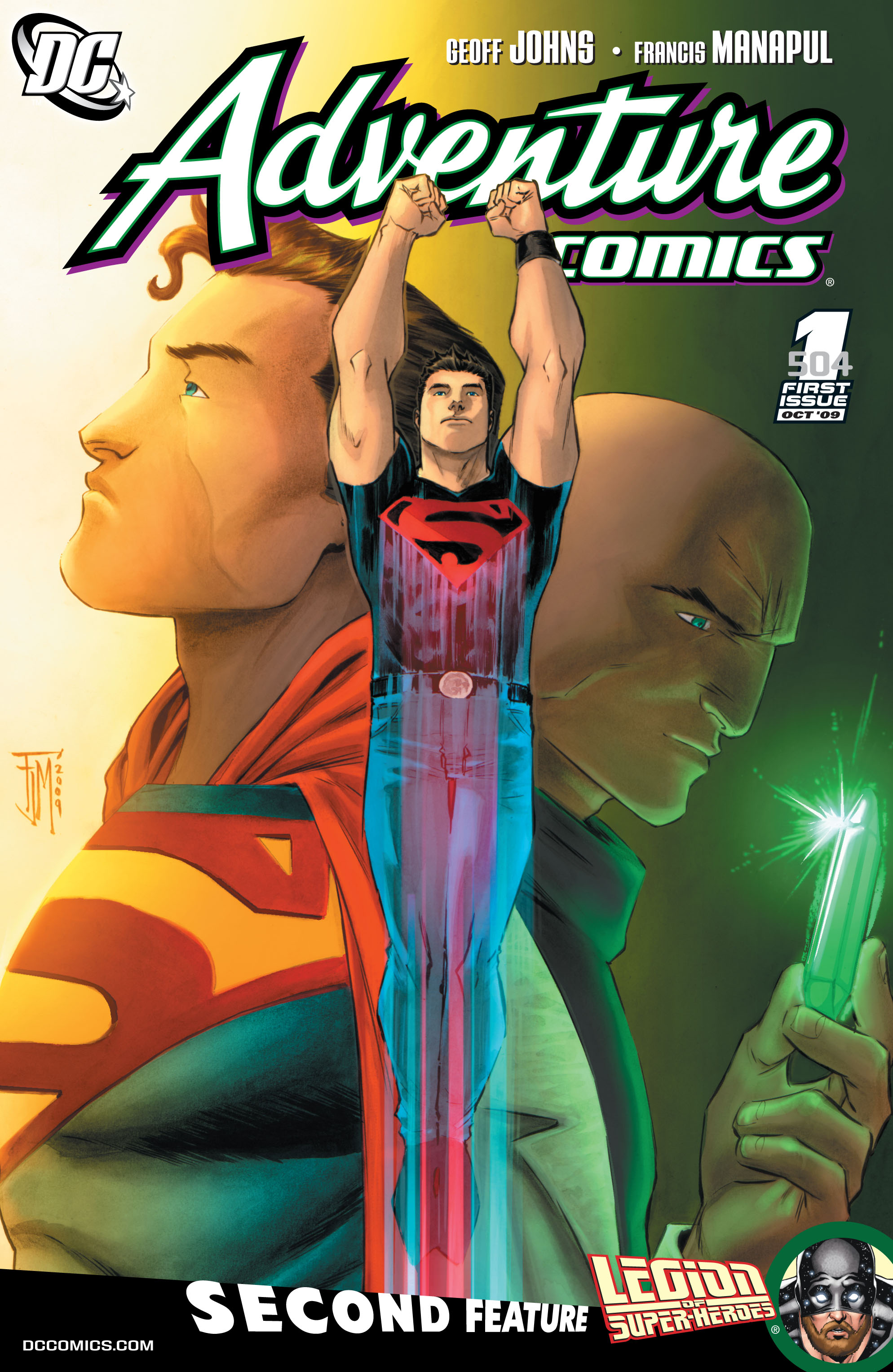 Read online Adventure Comics (2009) comic -  Issue #1 - 1