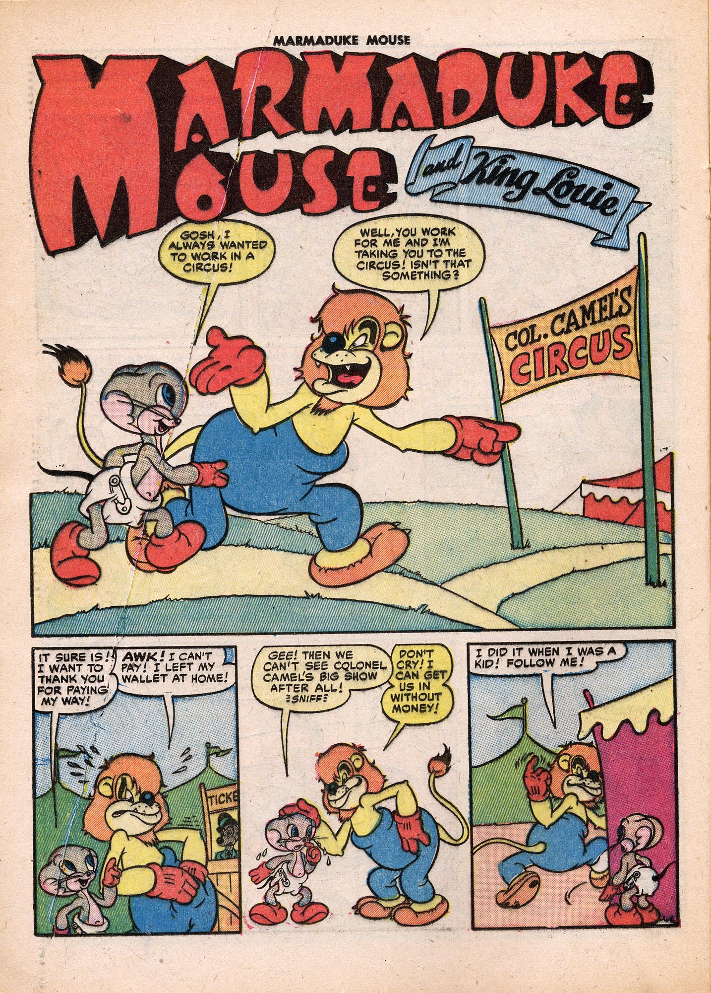Read online Marmaduke Mouse comic -  Issue #34 - 16