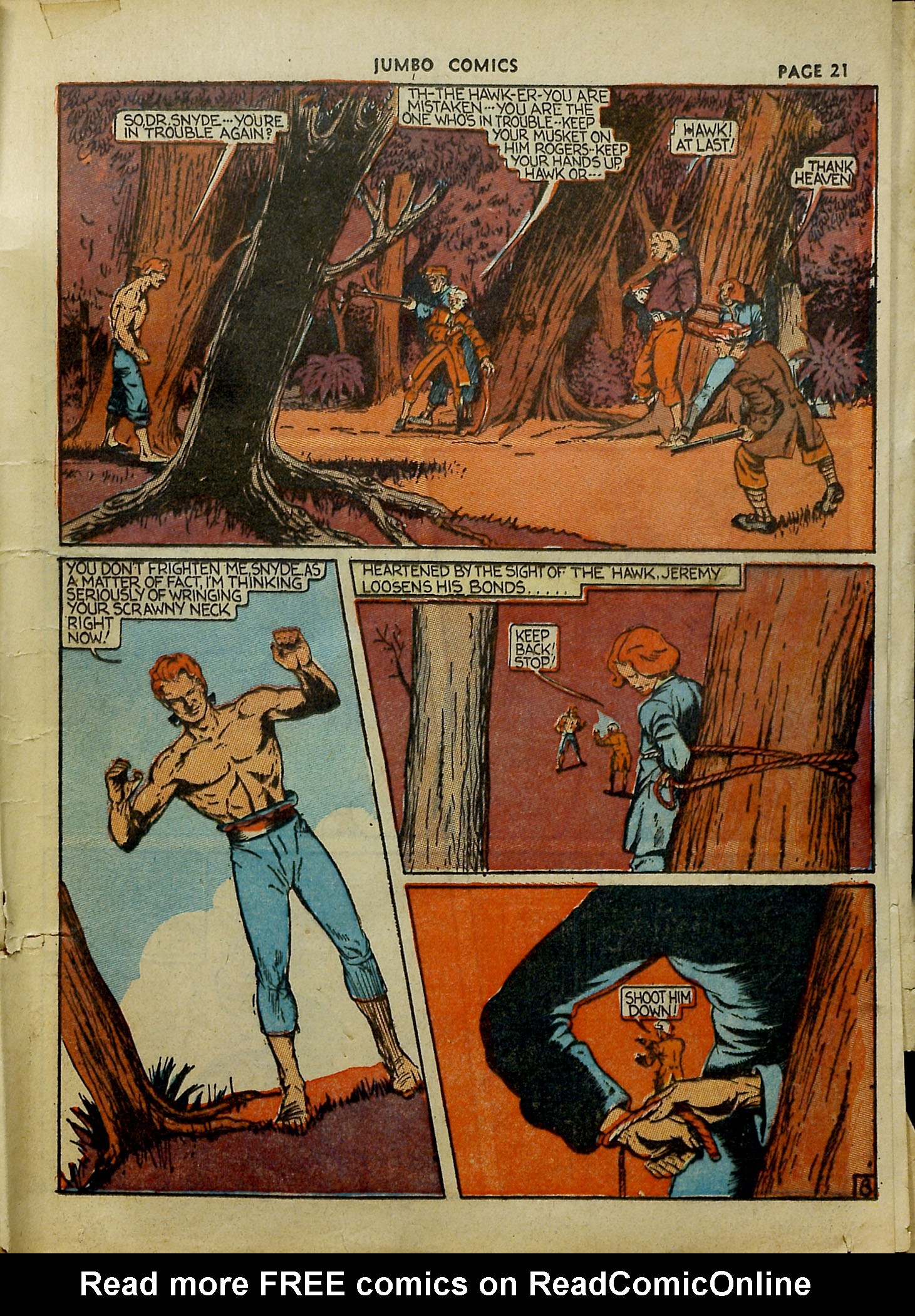 Read online Jumbo Comics comic -  Issue #13 - 23