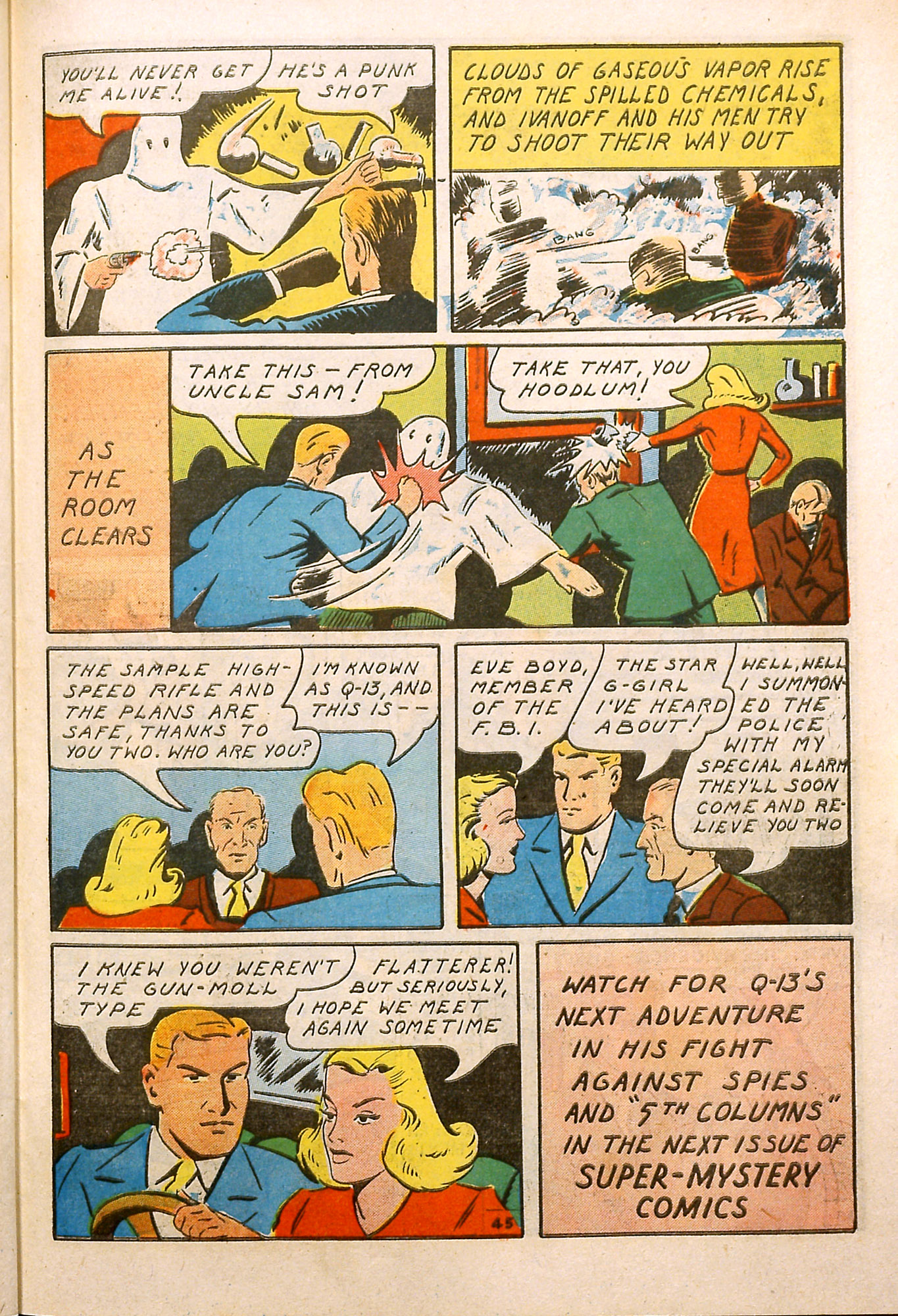 Read online Super-Mystery Comics comic -  Issue #3 - 46