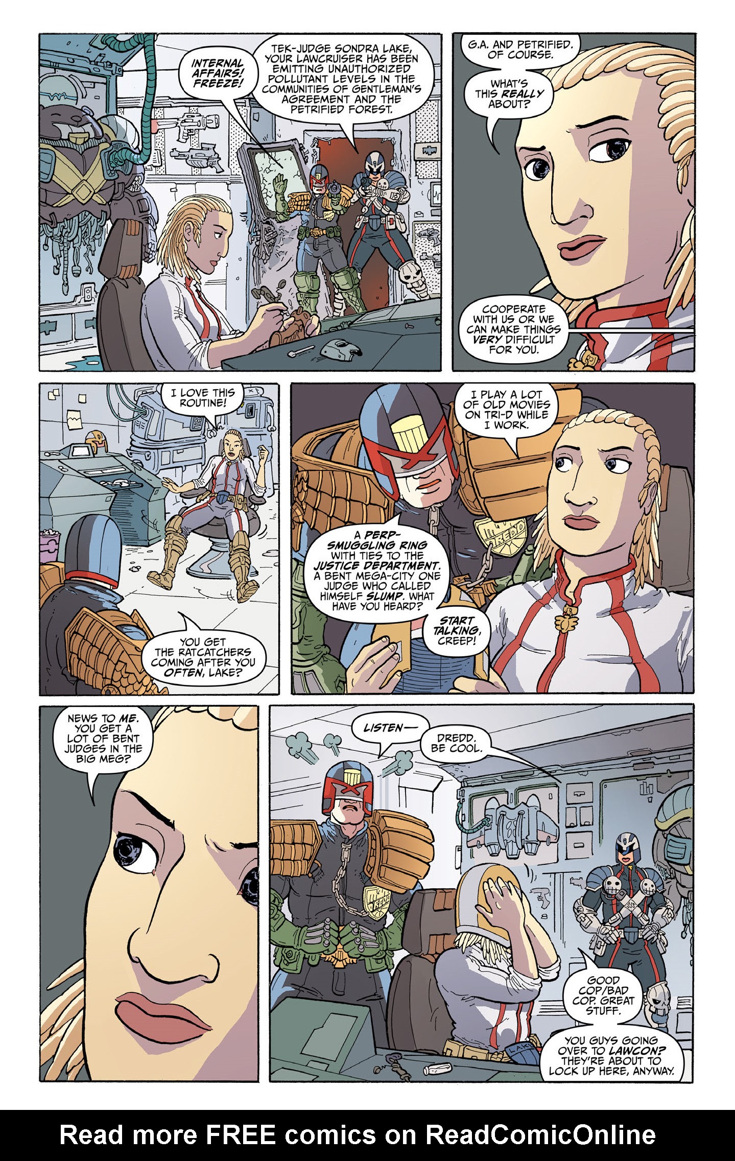 Read online Judge Dredd Megazine (Vol. 5) comic -  Issue #455 - 85
