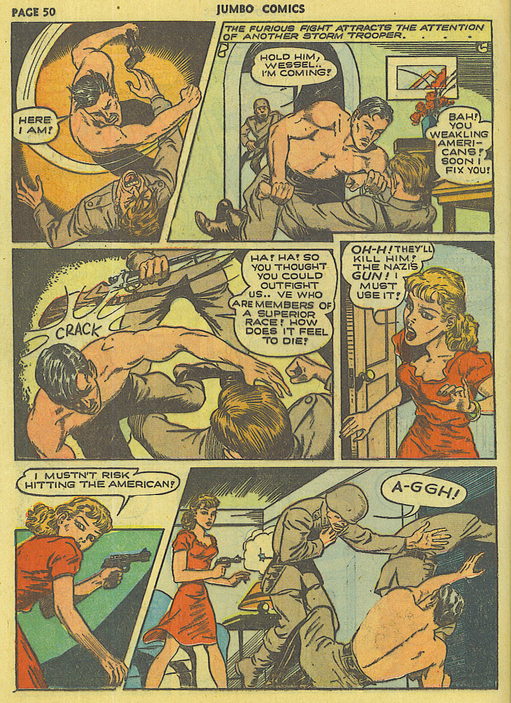 Read online Jumbo Comics comic -  Issue #42 - 52