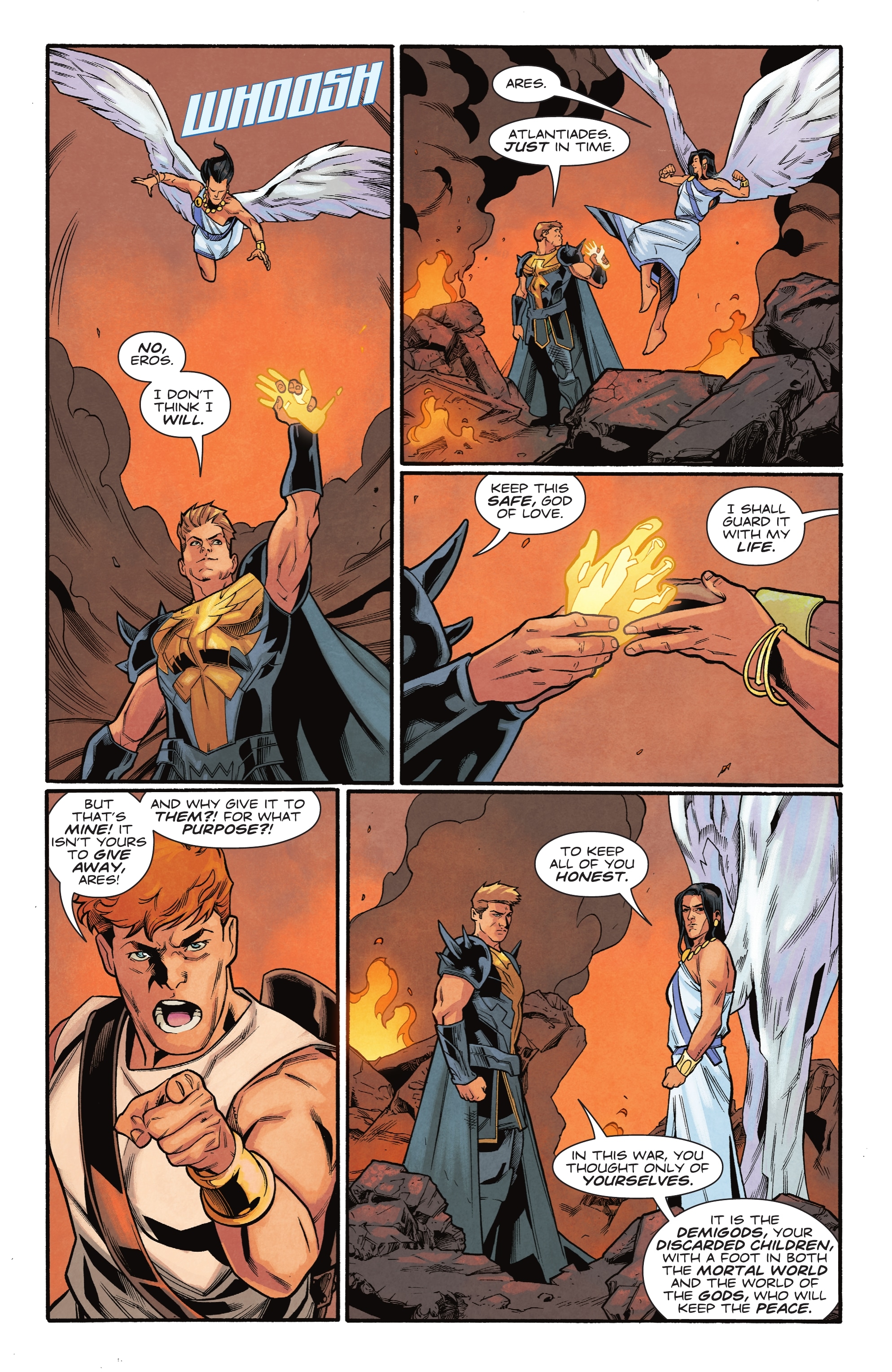 Read online Lazarus Planet: Revenge of the Gods comic -  Issue #4 - 11