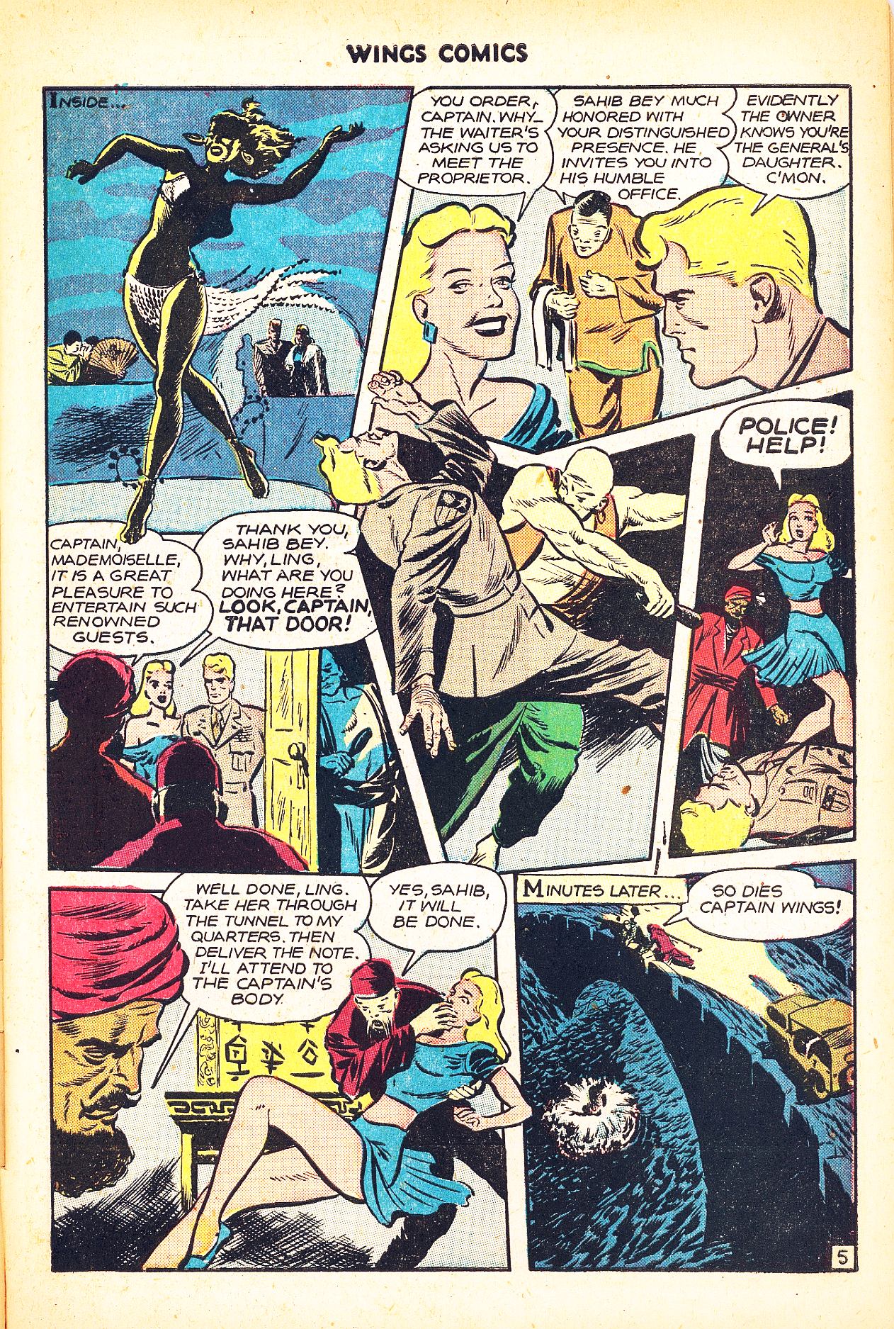 Read online Wings Comics comic -  Issue #77 - 7