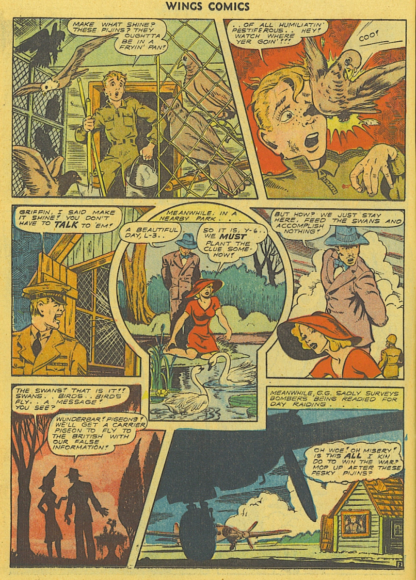 Read online Wings Comics comic -  Issue #42 - 26
