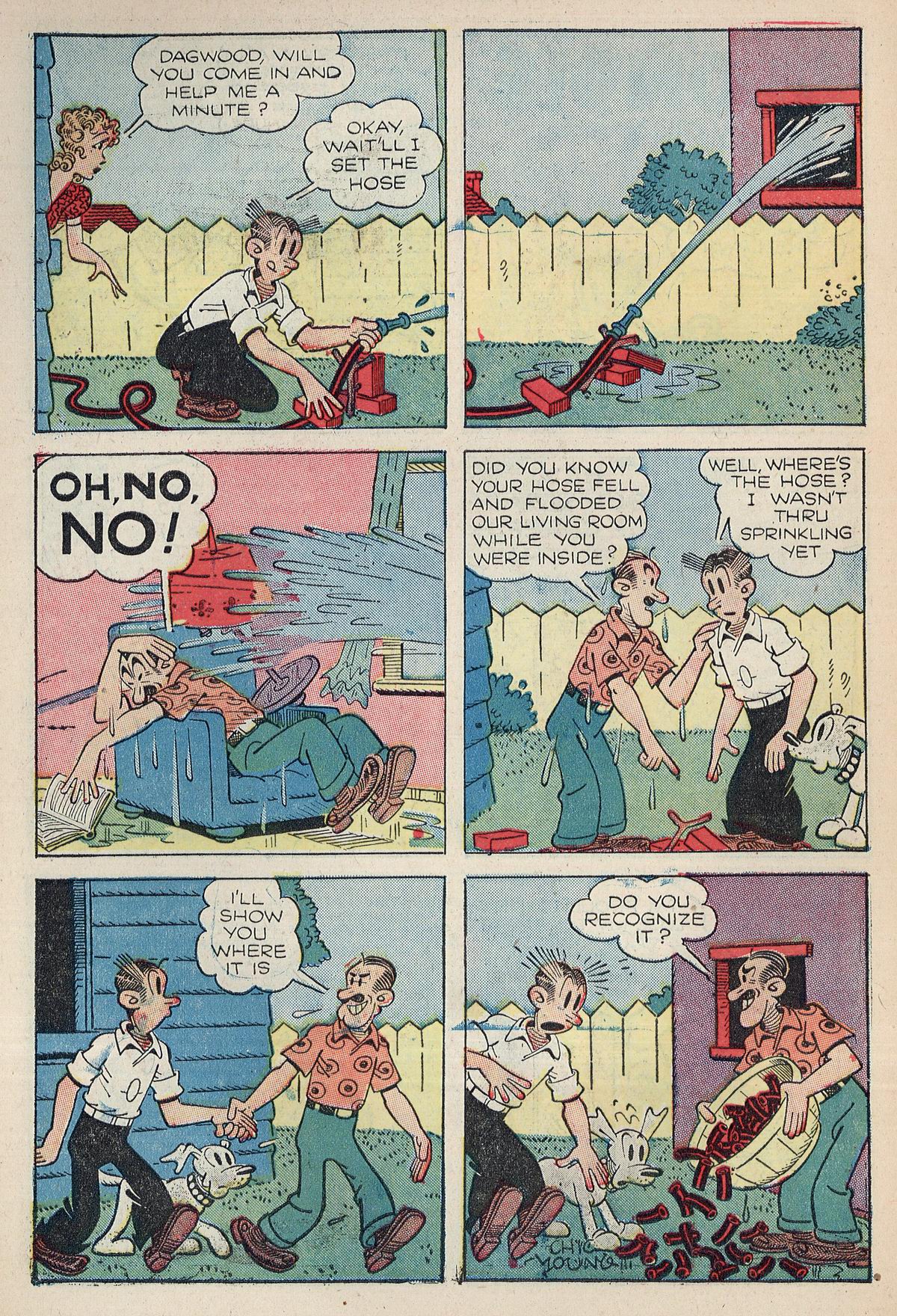 Read online Blondie Comics (1947) comic -  Issue #10 - 29