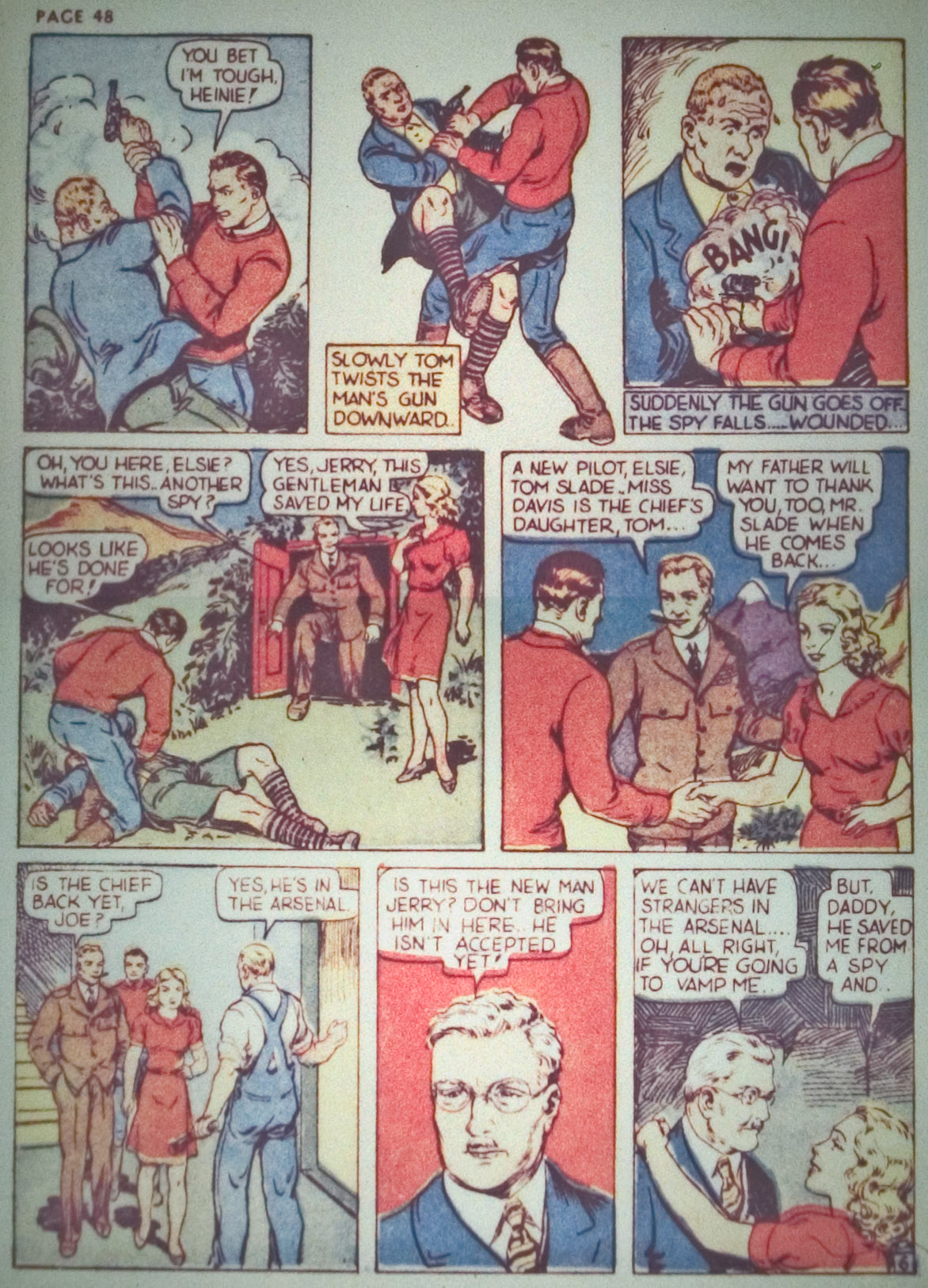 Read online Wings Comics comic -  Issue #1 - 51