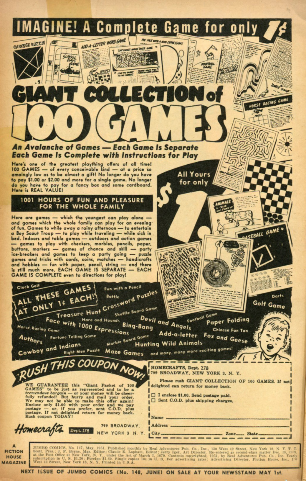 Read online Jumbo Comics comic -  Issue #147 - 2