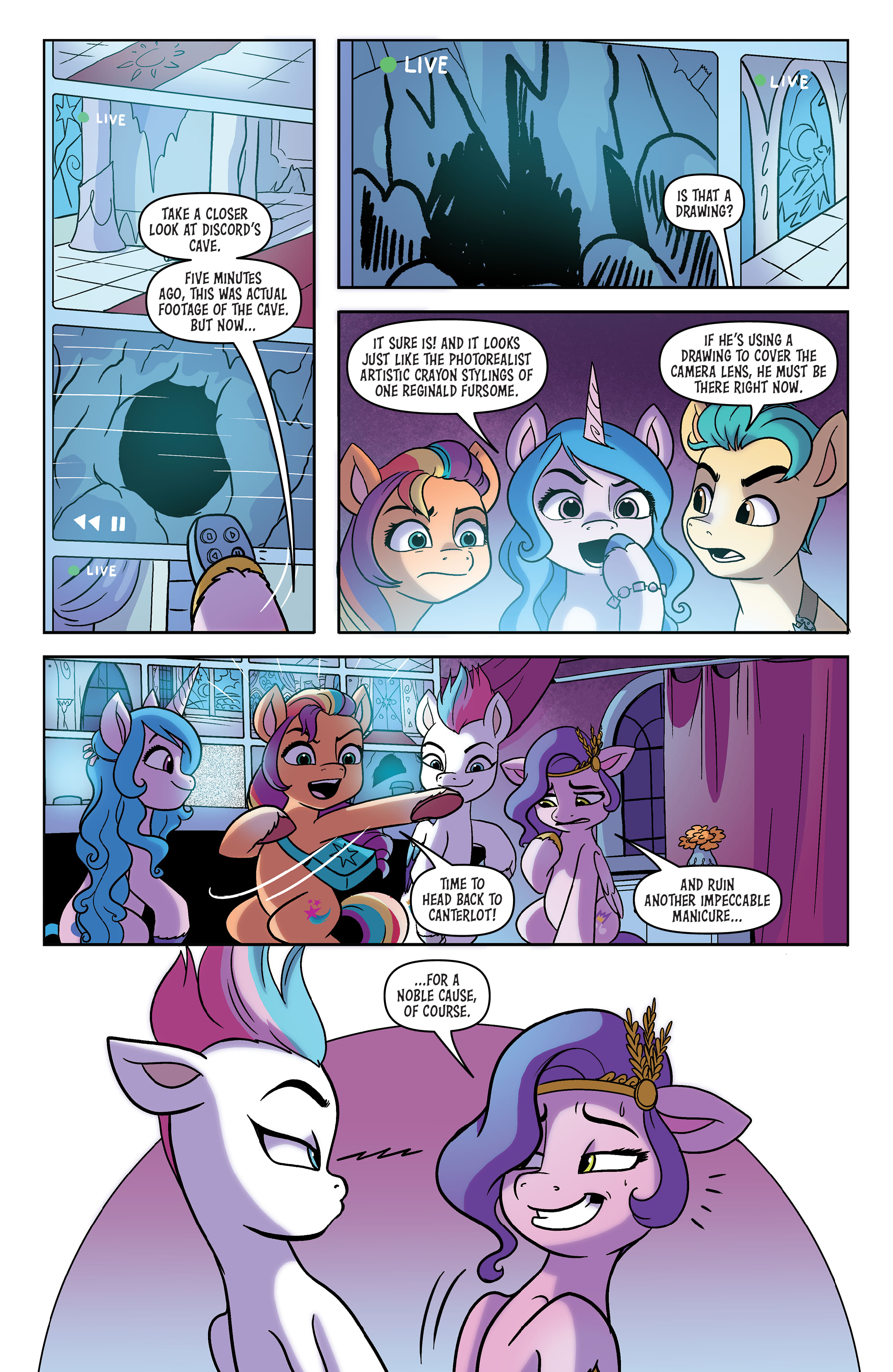 Read online My Little Pony comic -  Issue #6 - 5
