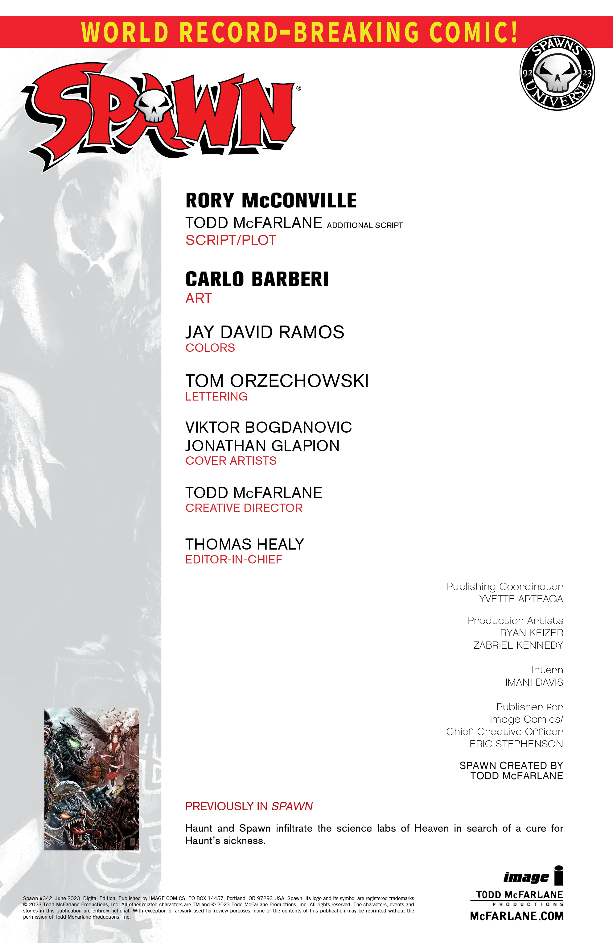 Read online Spawn comic -  Issue #342 - 3