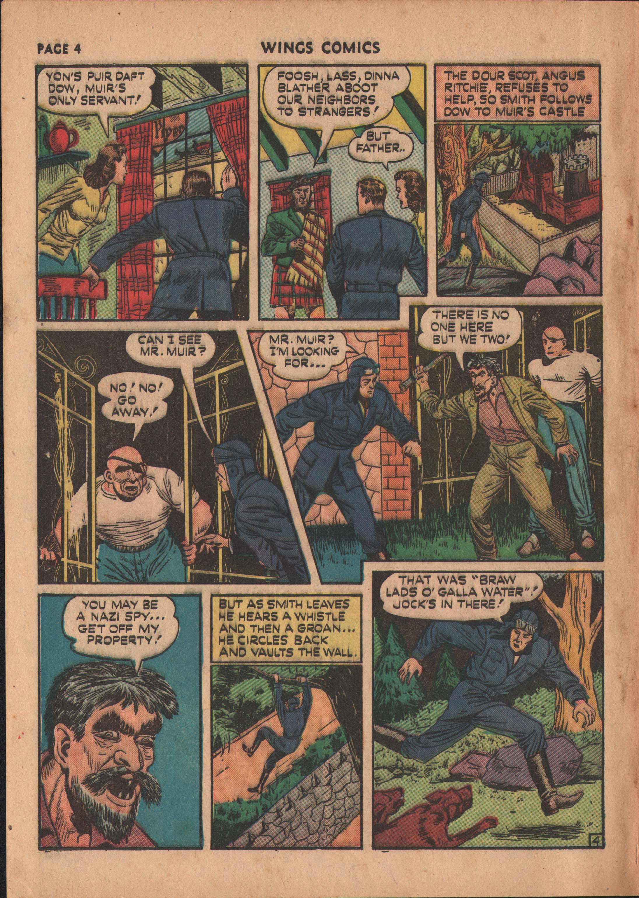 Read online Wings Comics comic -  Issue #13 - 6