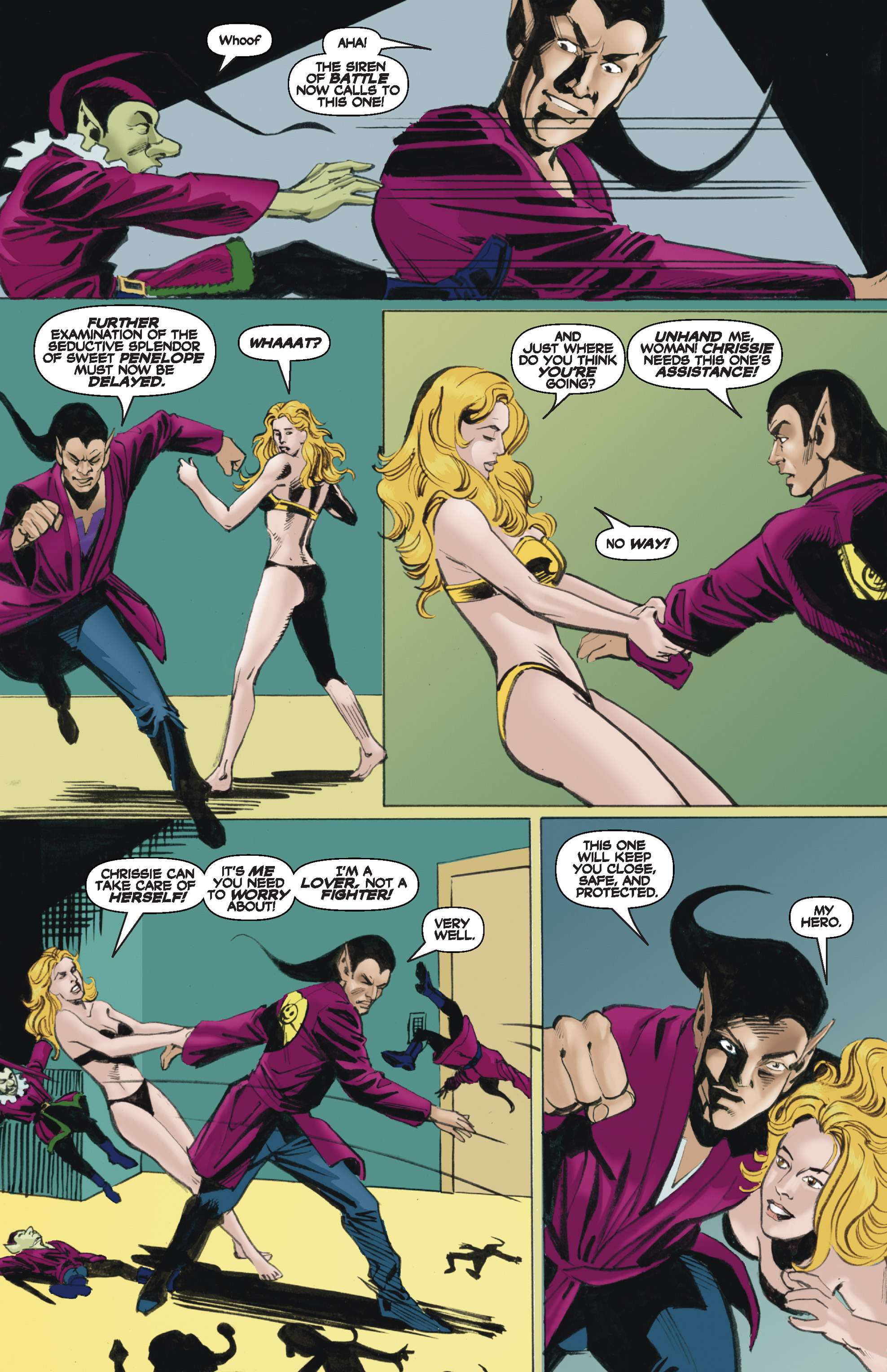 Read online The Adventures of Chrissie Claus comic -  Issue #4 - 12