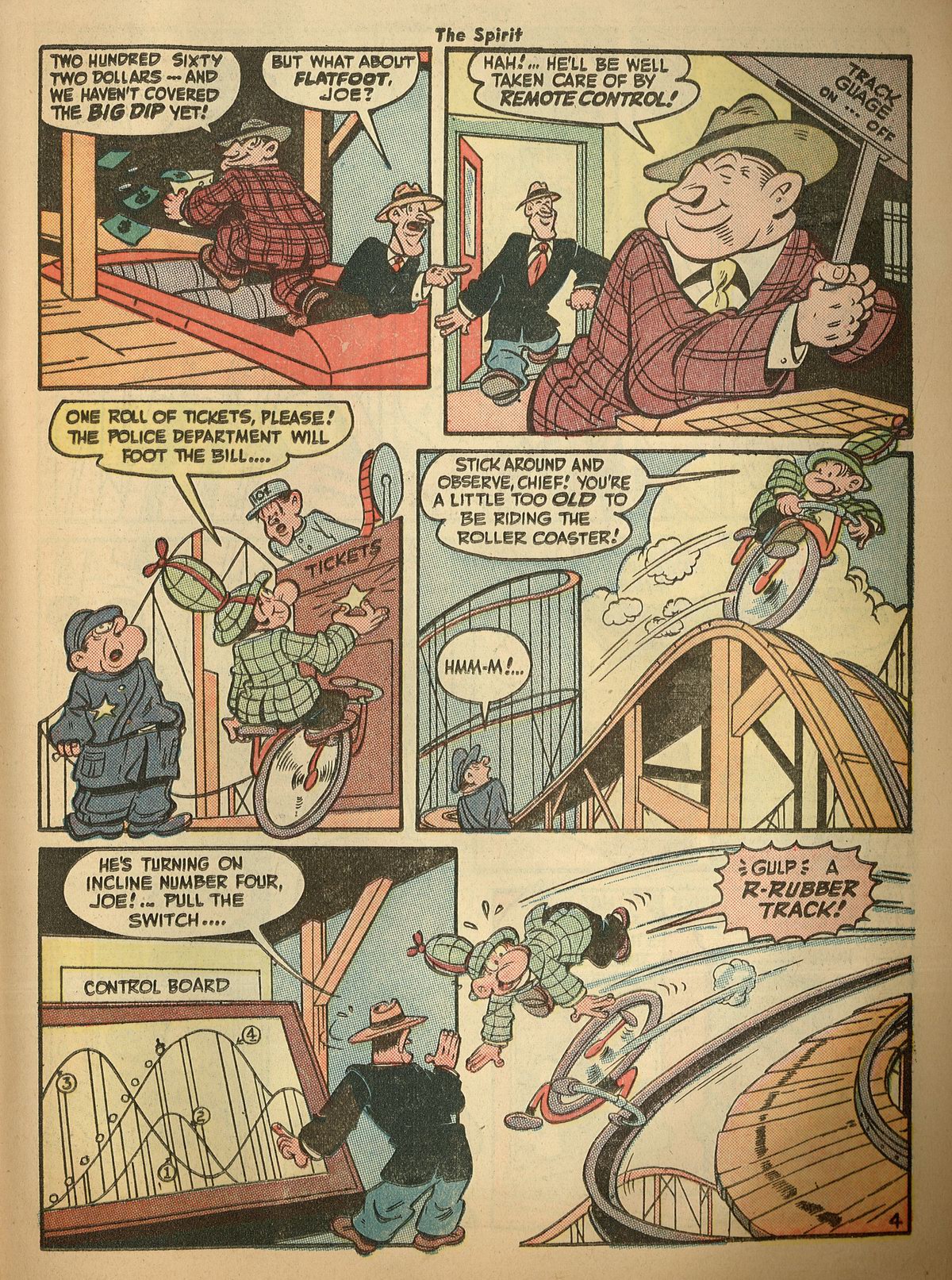 Read online The Spirit (1944) comic -  Issue #4 - 37