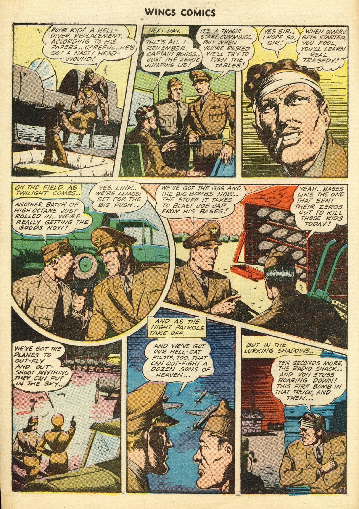 Read online Wings Comics comic -  Issue #36 - 8