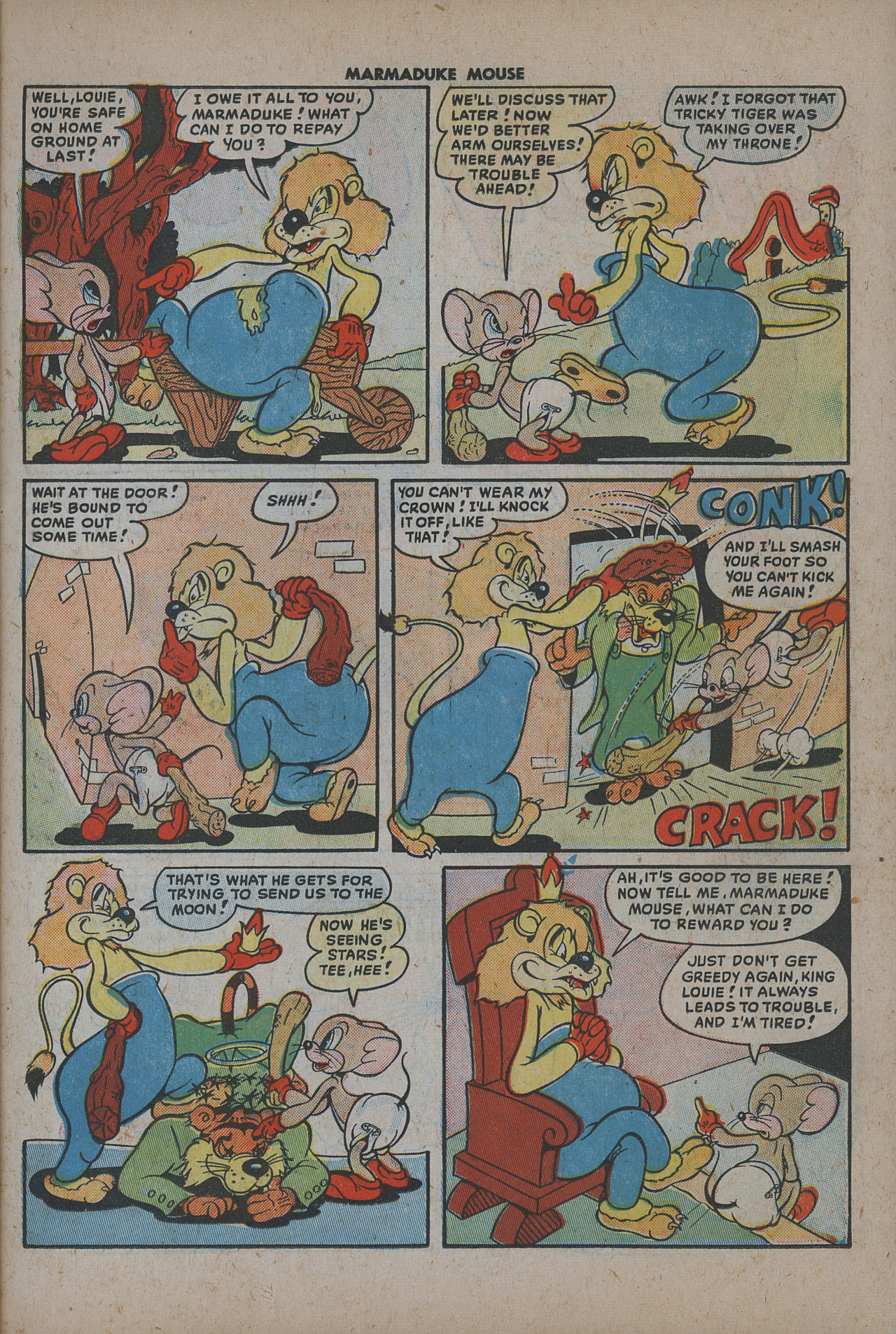 Read online Marmaduke Mouse comic -  Issue #15 - 11