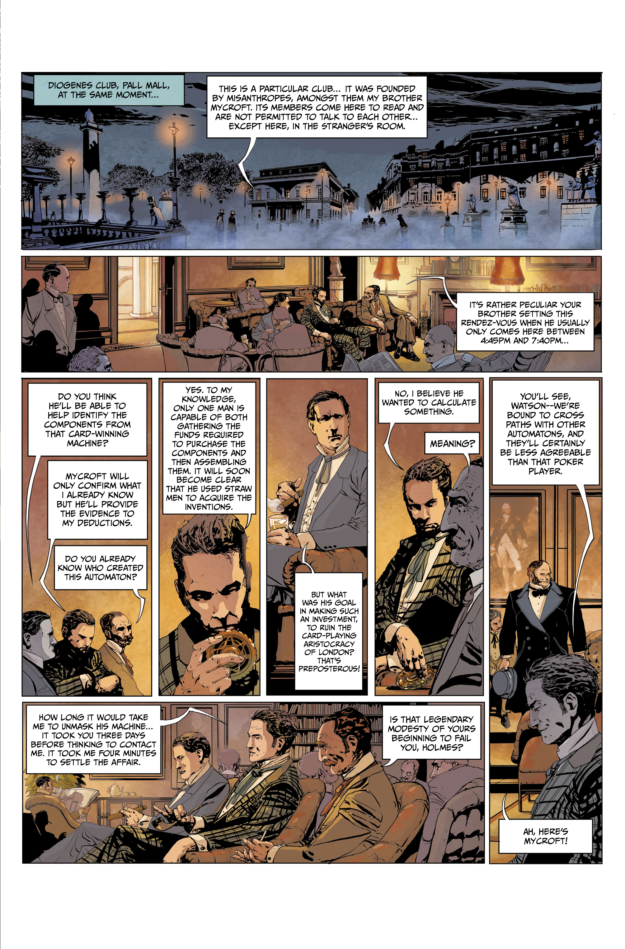 Read online M.O.R.I.A.R.T.Y : The Clockwork Empire comic -  Issue #1 - 25