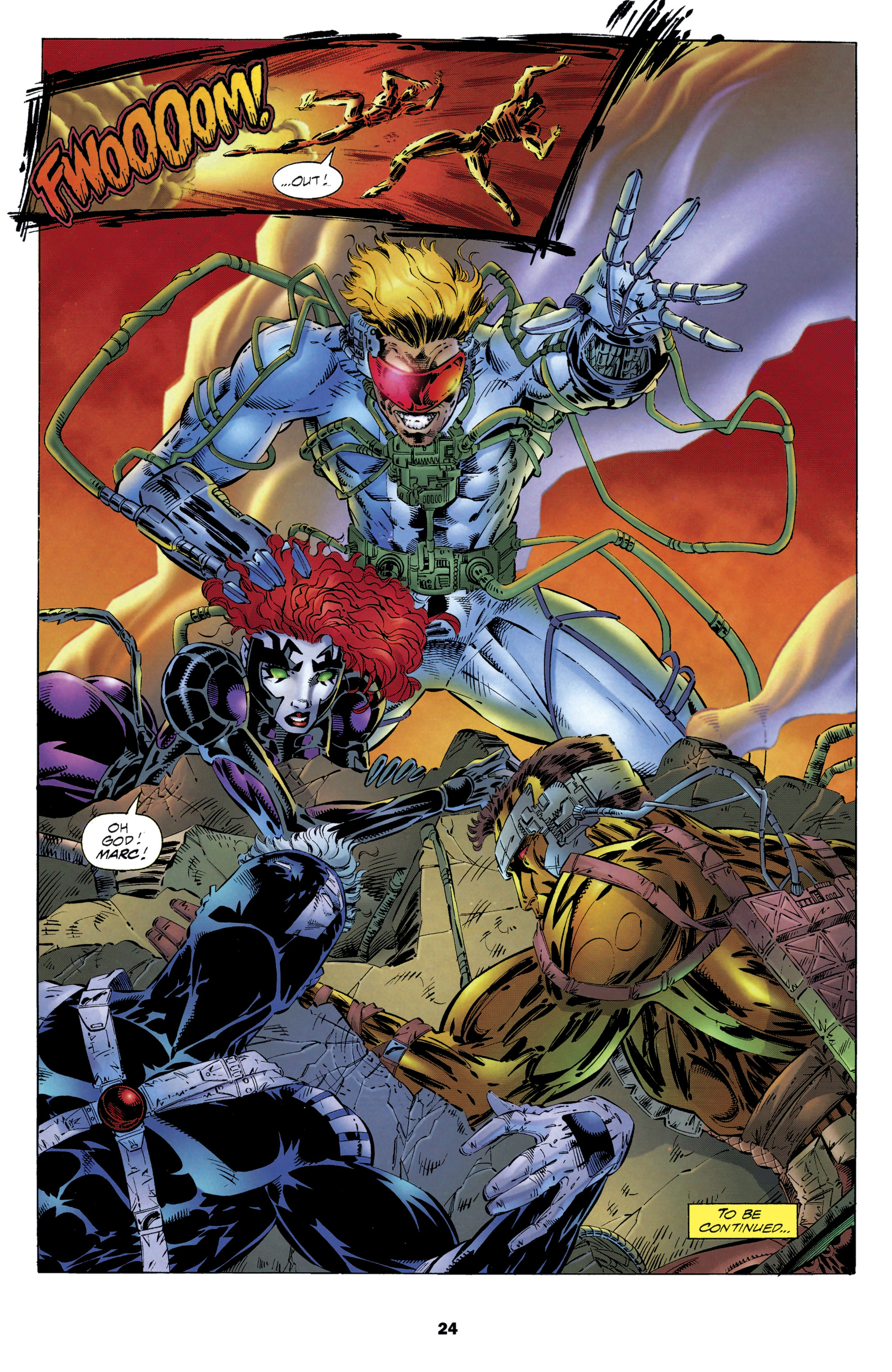 Read online Backlash comic -  Issue #4 - 25