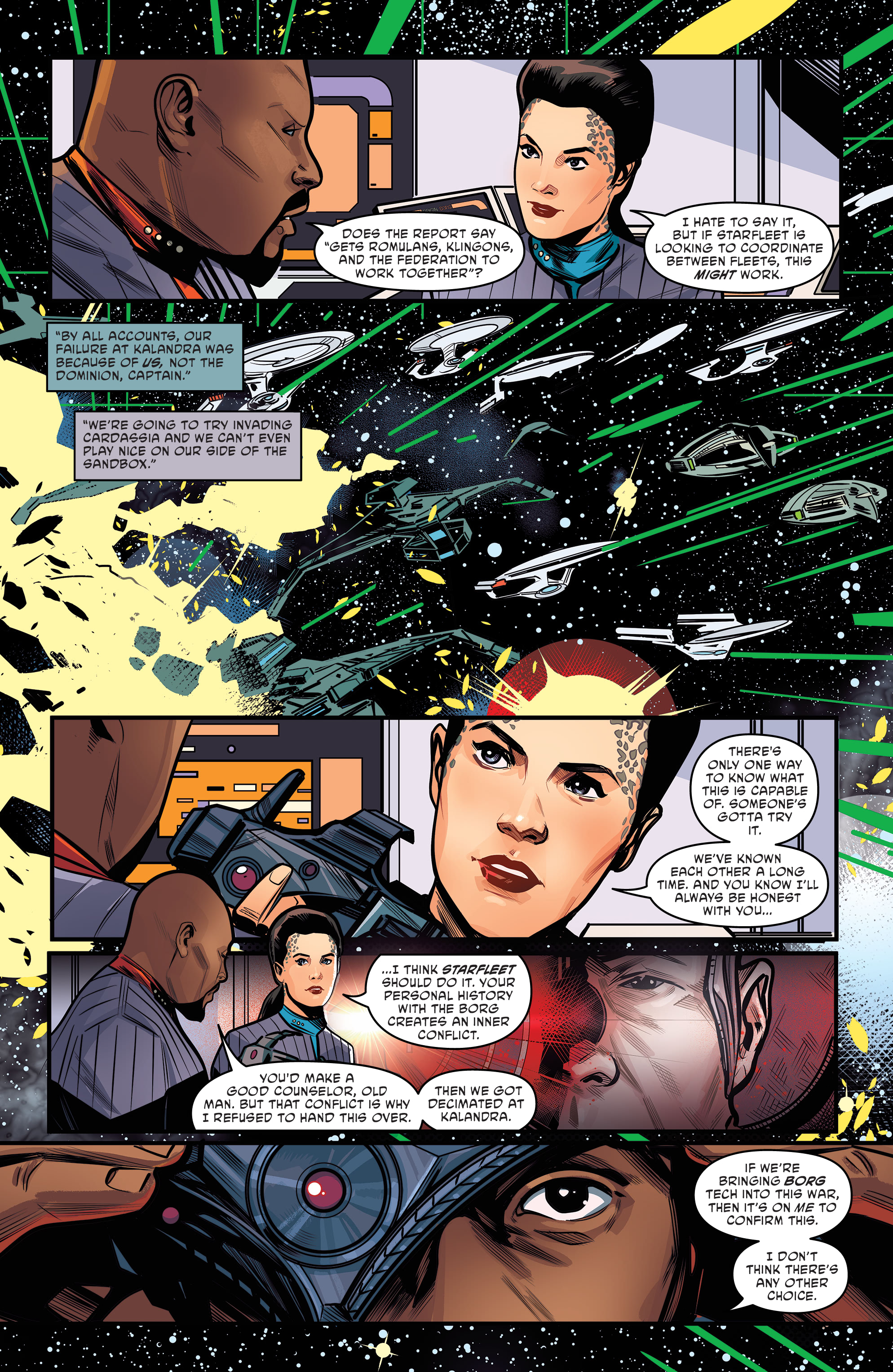 Read online Star Trek: Deep Space Nine - The Dog of War comic -  Issue #2 - 6