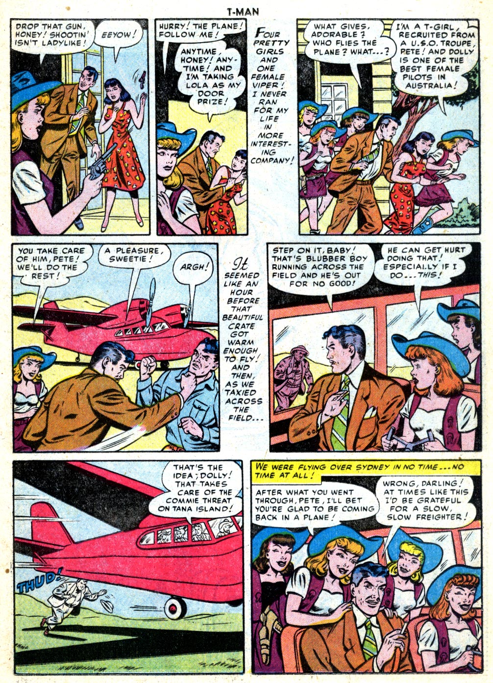 Read online T-Man: World Wide Trouble Shooter comic -  Issue #32 - 17