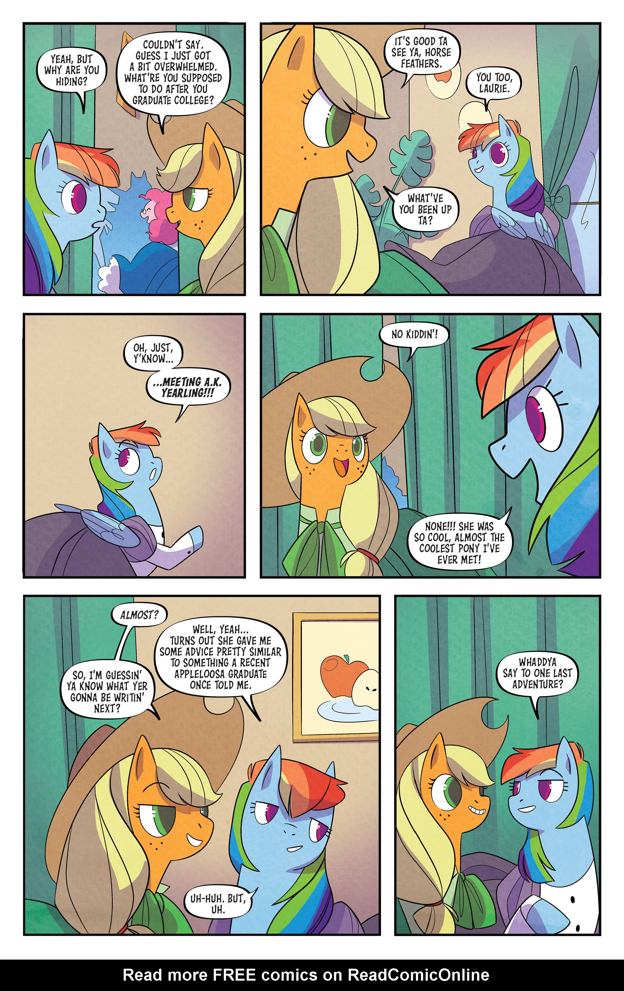 Read online My Little Pony: Classics Reimagined - Little Fillies comic -  Issue #4 - 17