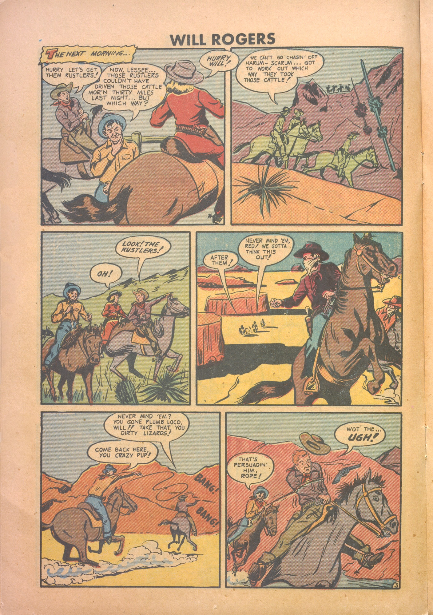 Read online Will Rogers Western comic -  Issue #2 - 16