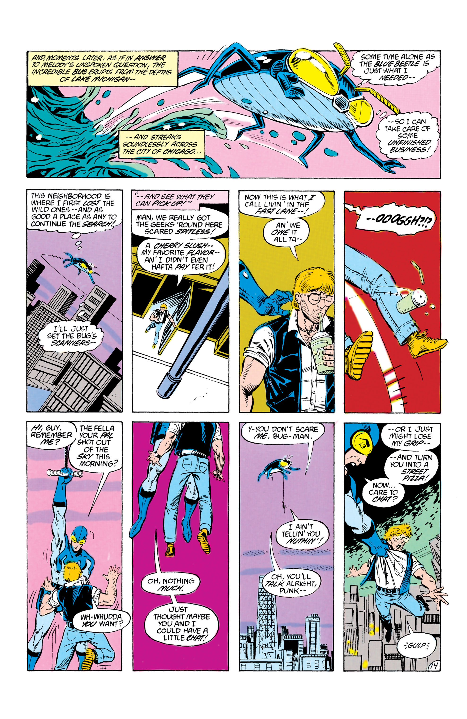 Read online Blue Beetle (1986) comic -  Issue #5 - 15
