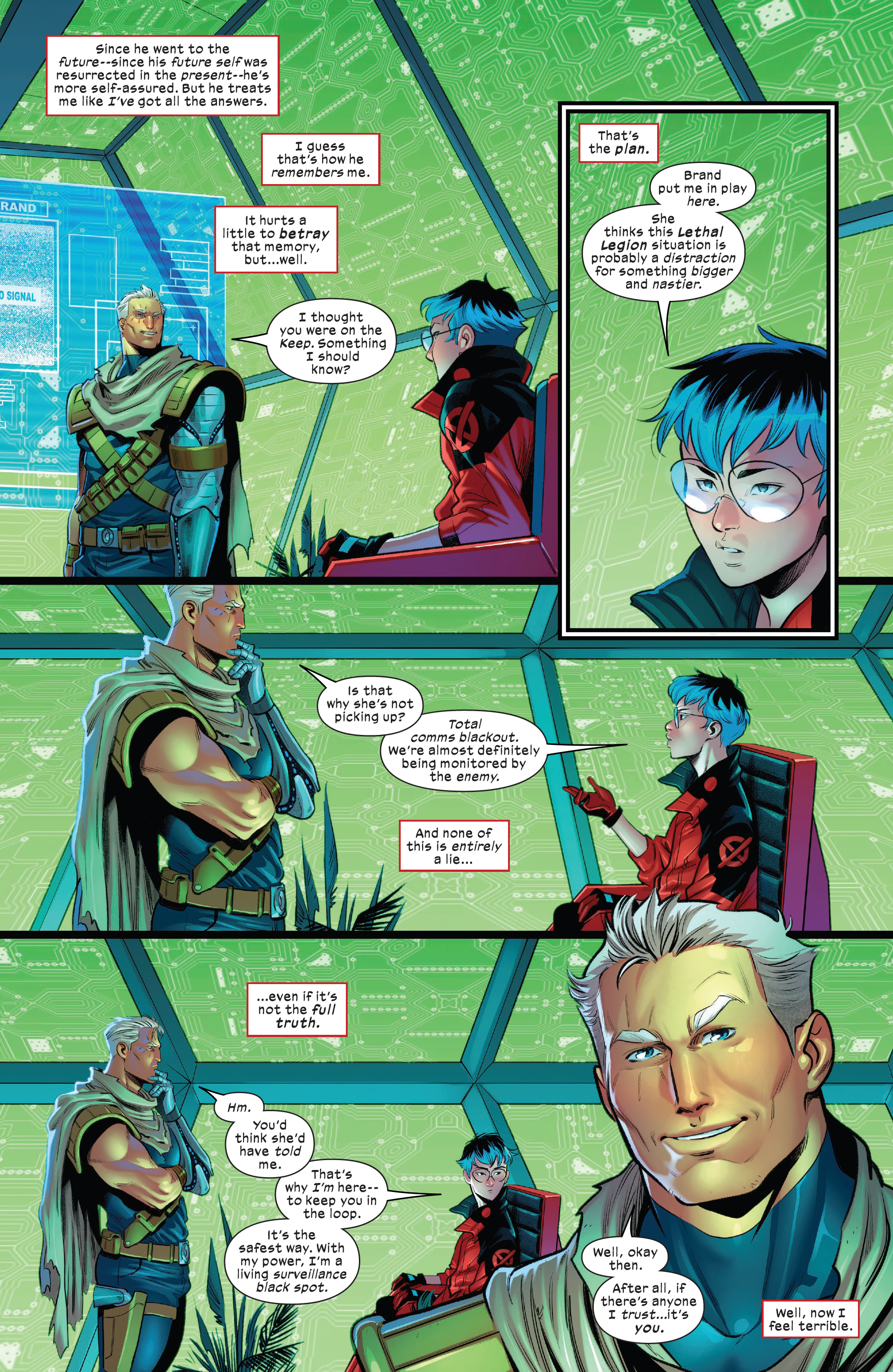 Read online Trials Of X comic -  Issue # TPB 9 - 16