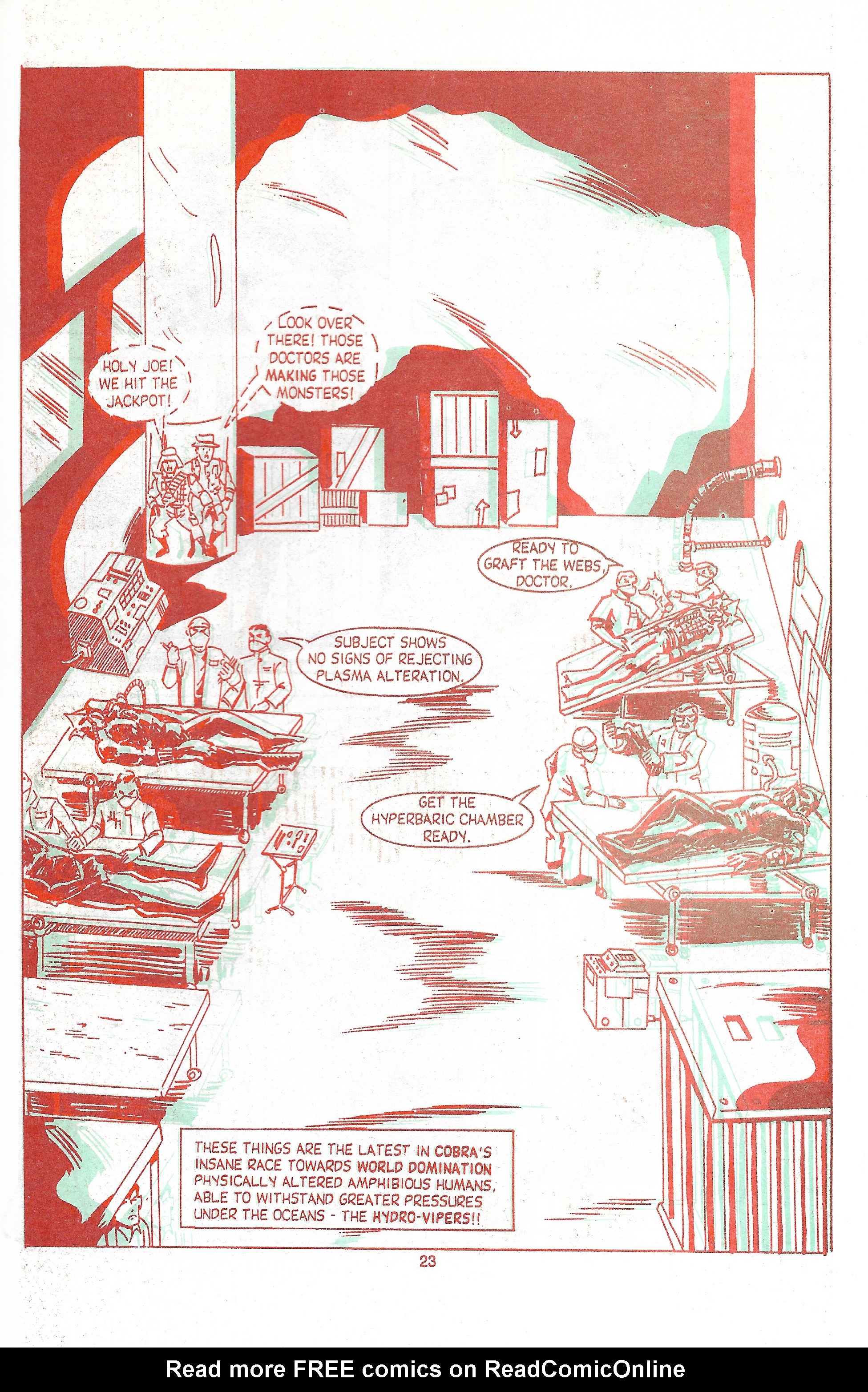 Read online Blackthorne 3-D Series comic -  Issue #26 - 25