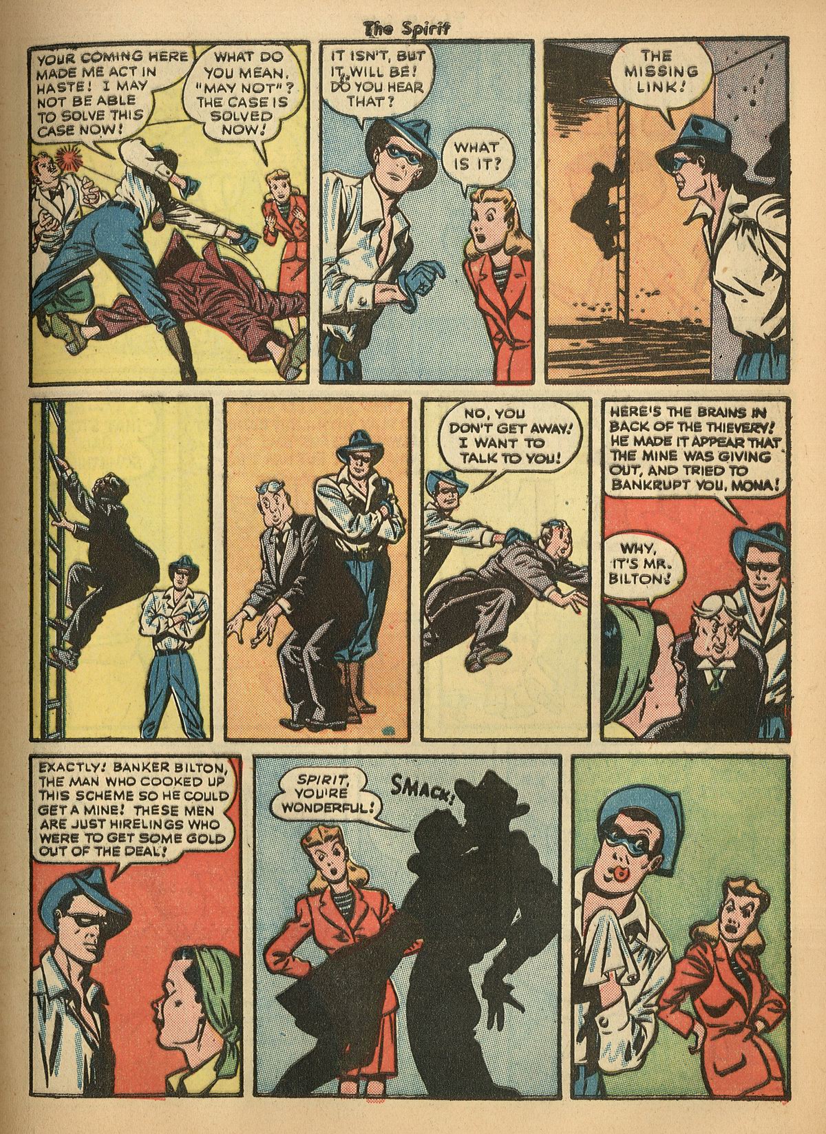Read online The Spirit (1944) comic -  Issue #4 - 9