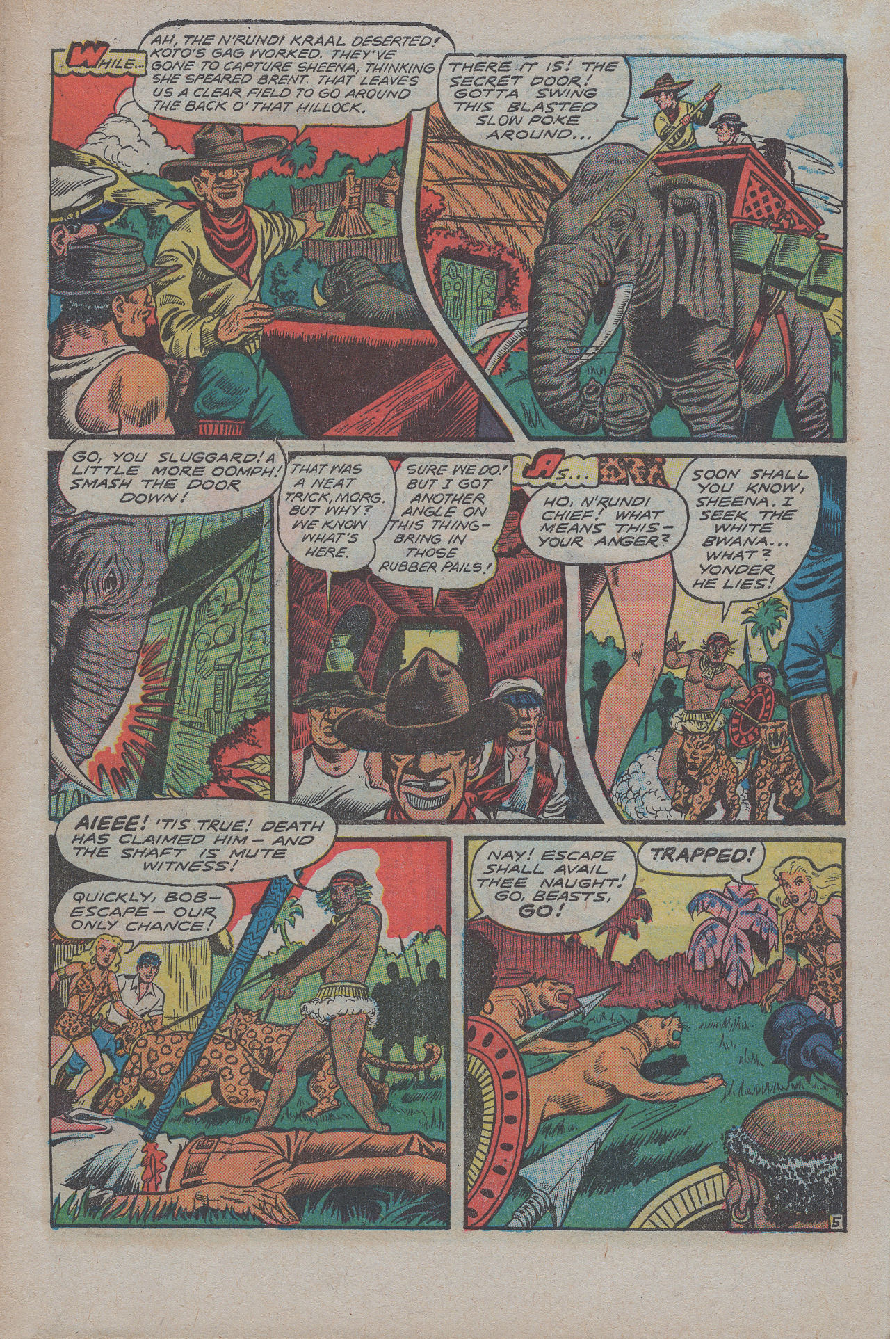 Read online Jumbo Comics comic -  Issue #113 - 7
