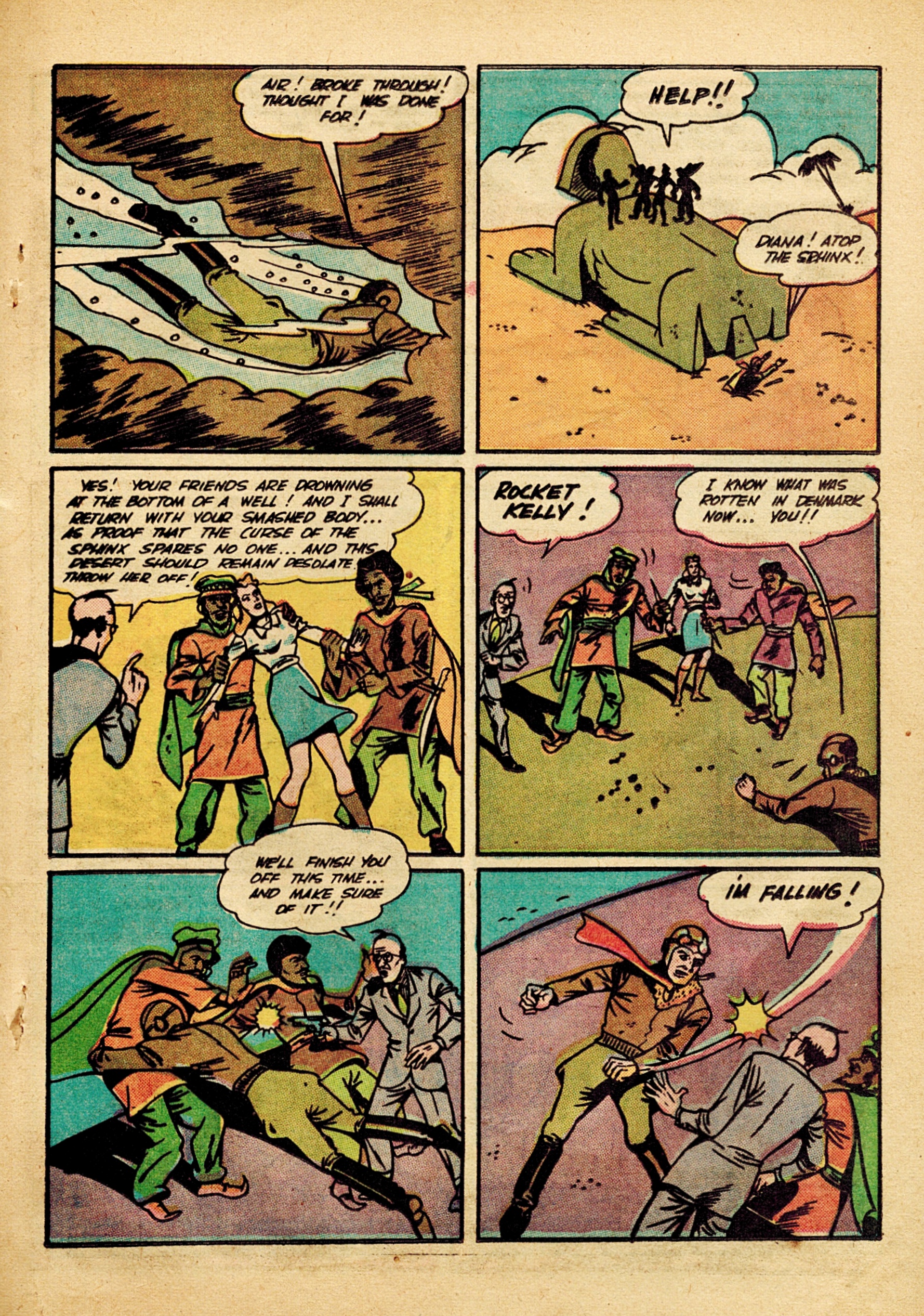 Read online Rocket Kelly (1945) comic -  Issue #3 - 25
