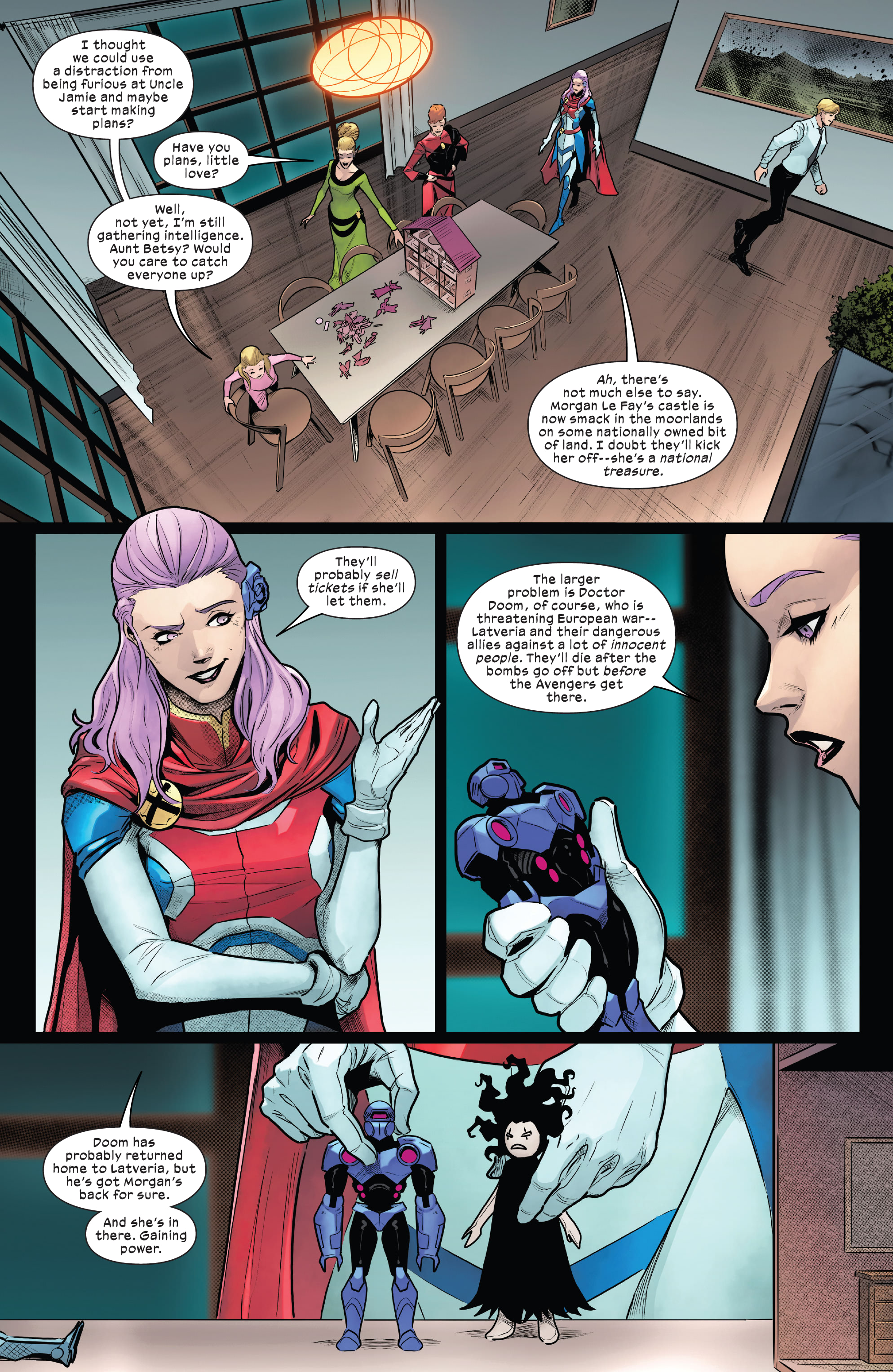 Read online Betsy Braddock: Captain Britain comic -  Issue #4 - 21