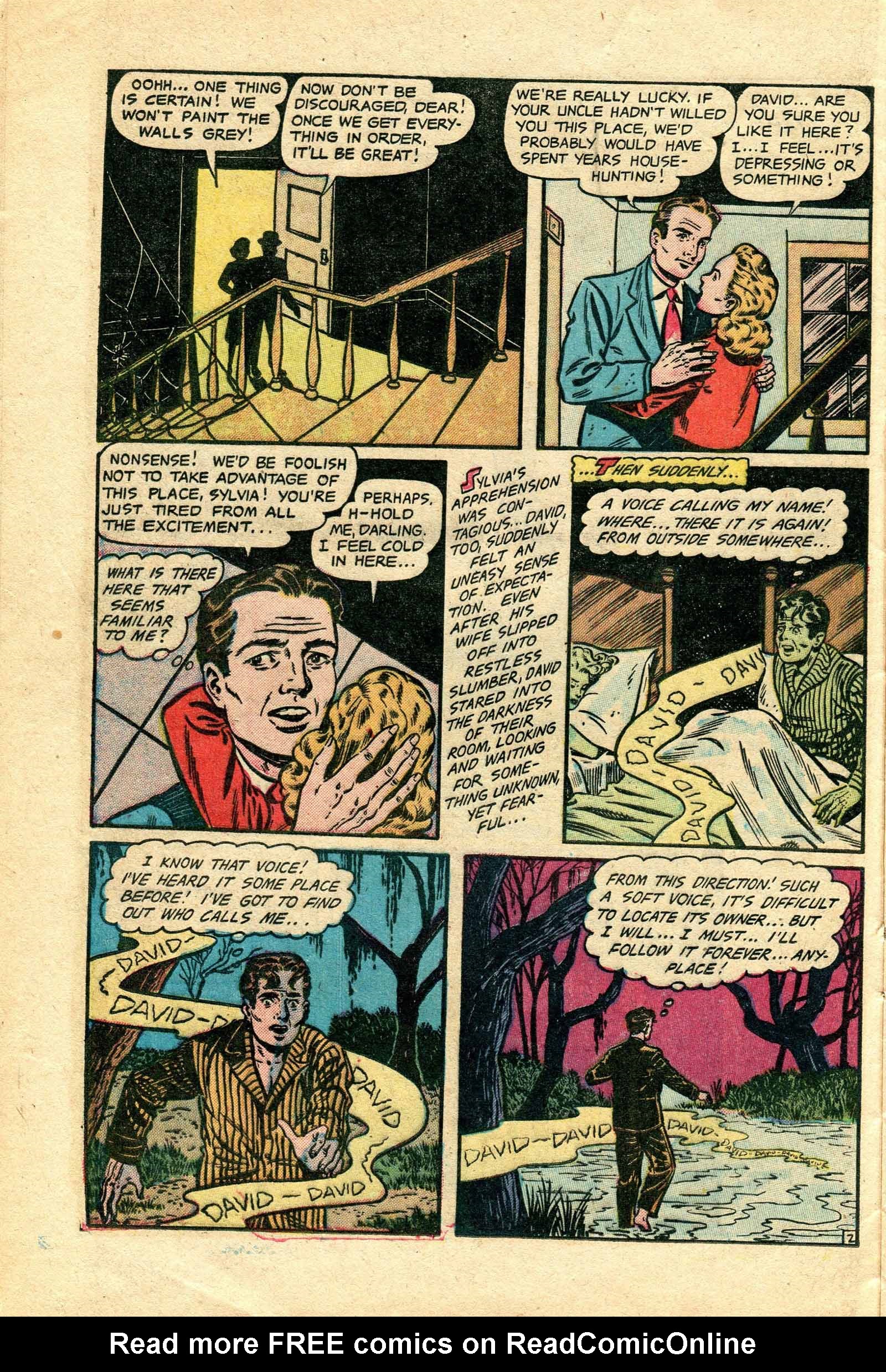 Read online Haunted Thrills comic -  Issue #10 - 12
