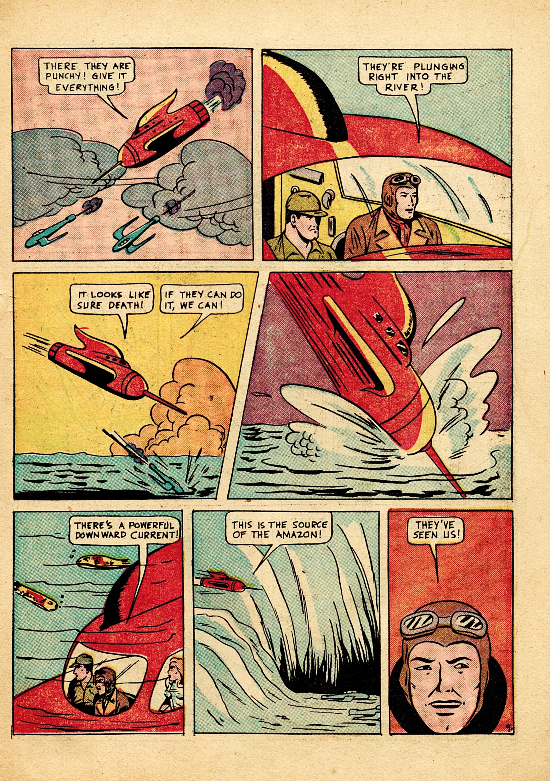 Read online Rocket Kelly (1945) comic -  Issue #3 - 11