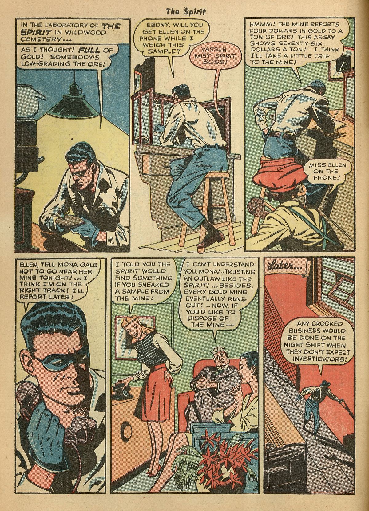 Read online The Spirit (1944) comic -  Issue #4 - 4