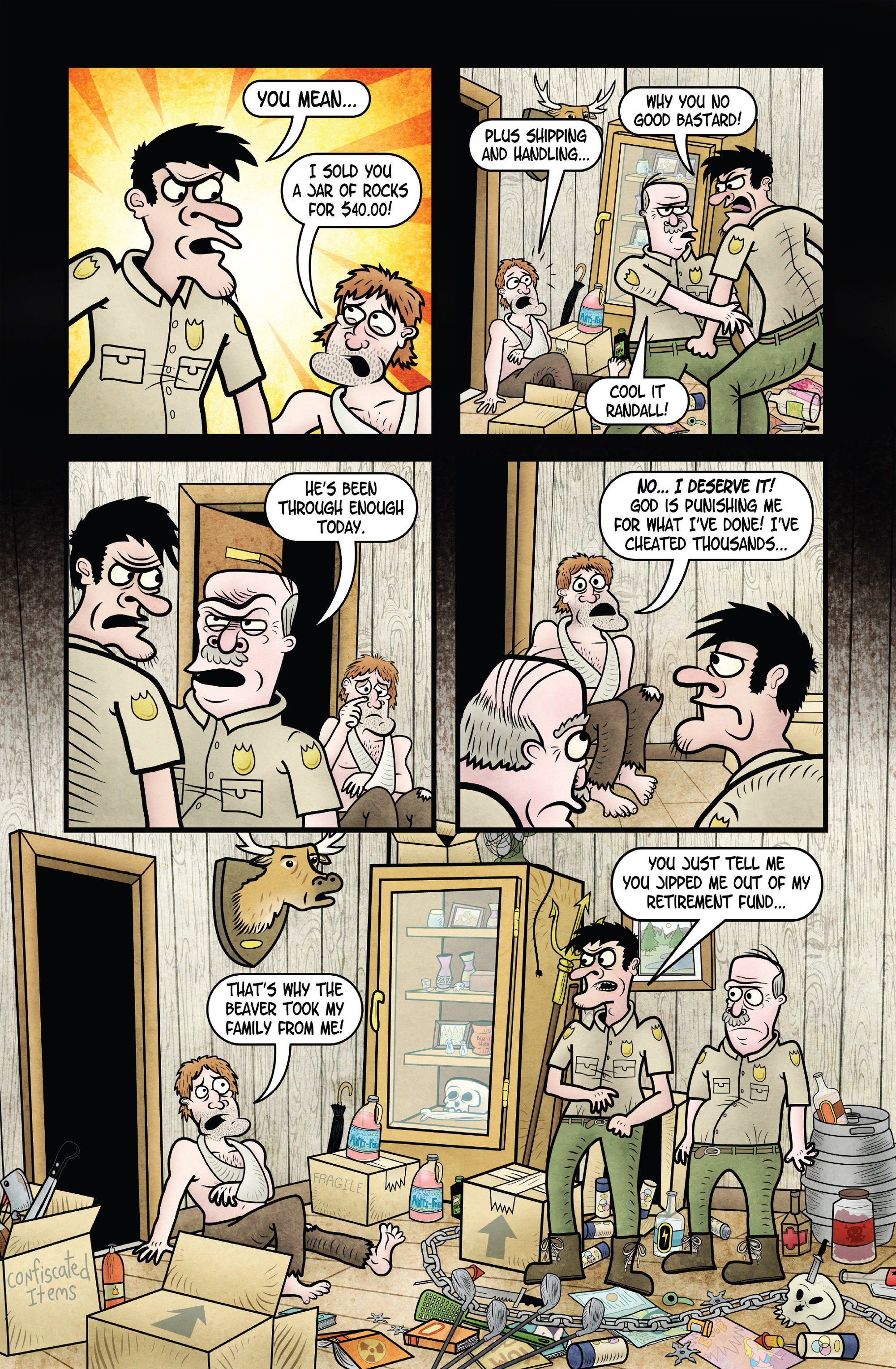 Read online If You Die In The Woods, Does Anybody Care? comic -  Issue # Full - 25
