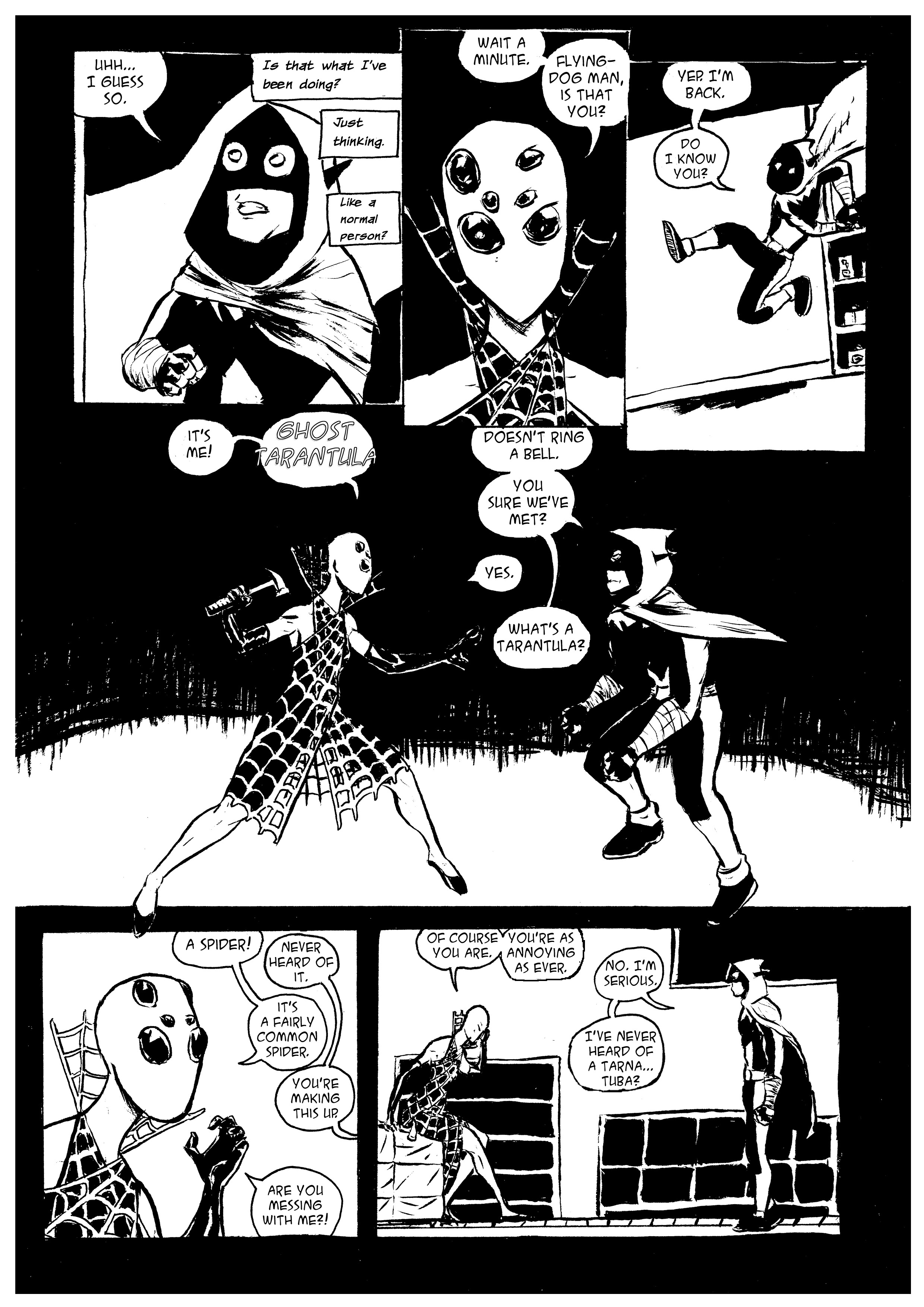 Read online Flying-Dog Man comic -  Issue #2 - 5