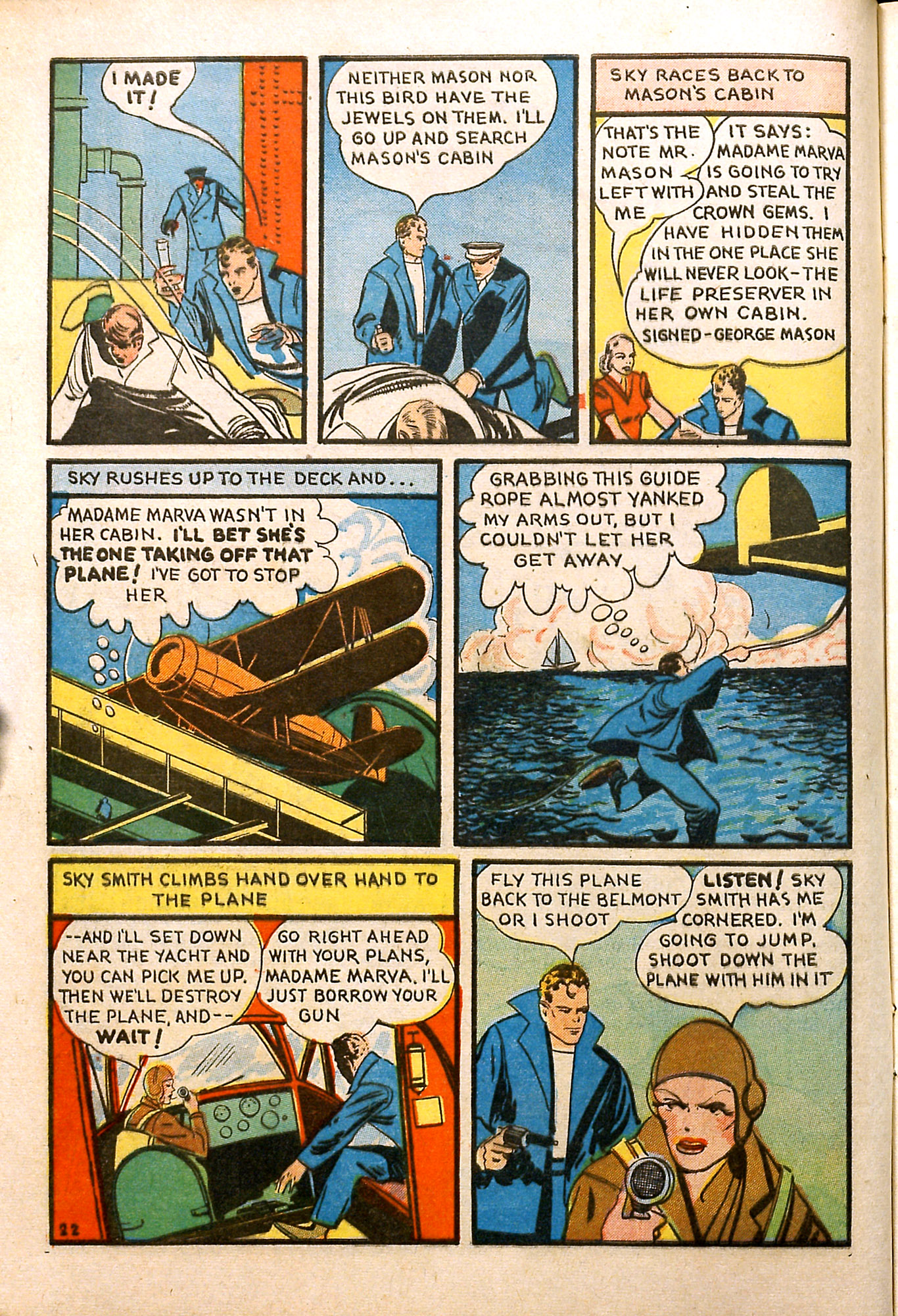 Read online Super-Mystery Comics comic -  Issue #3 - 23