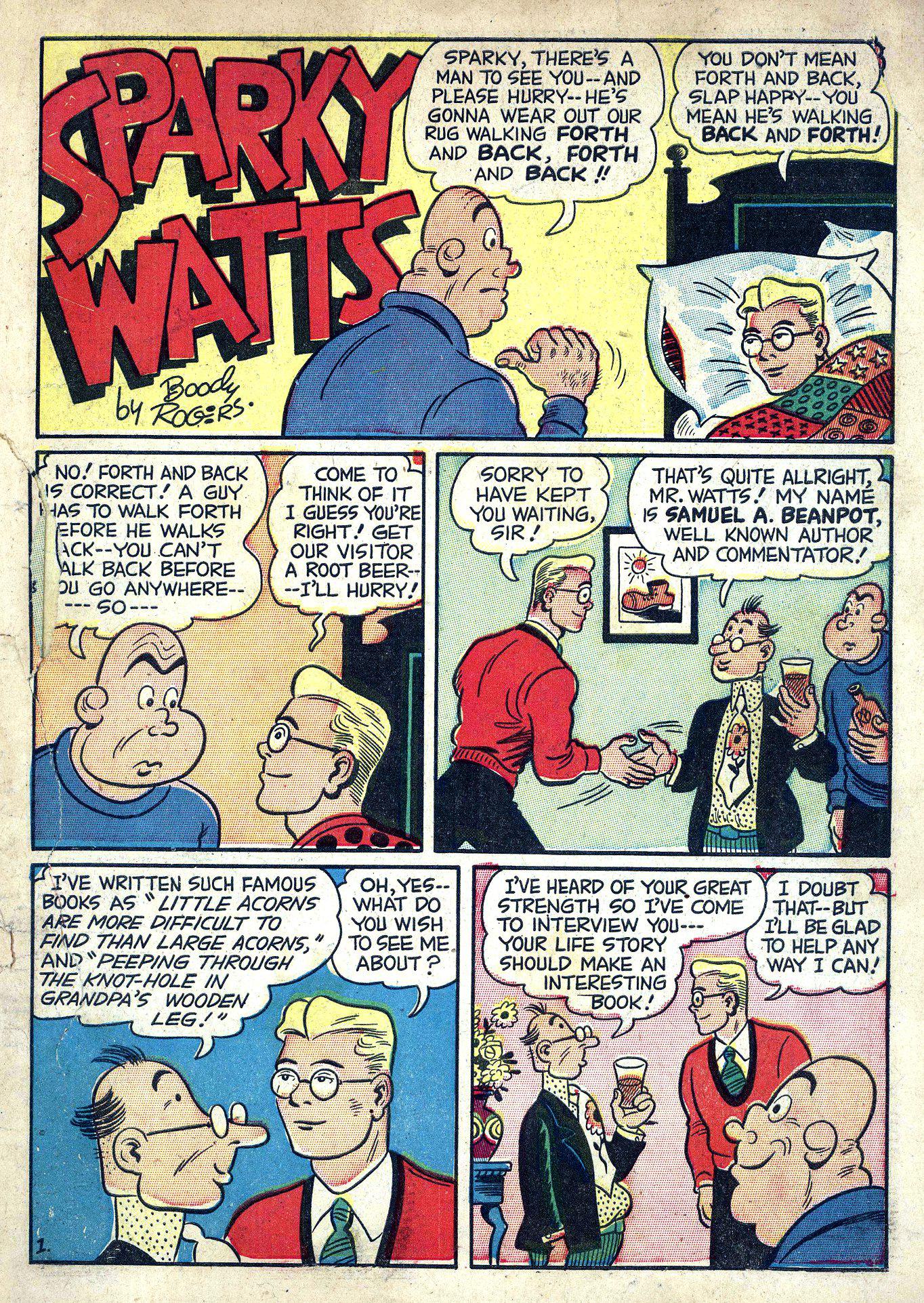 Read online Sparky Watts comic -  Issue #7 - 3