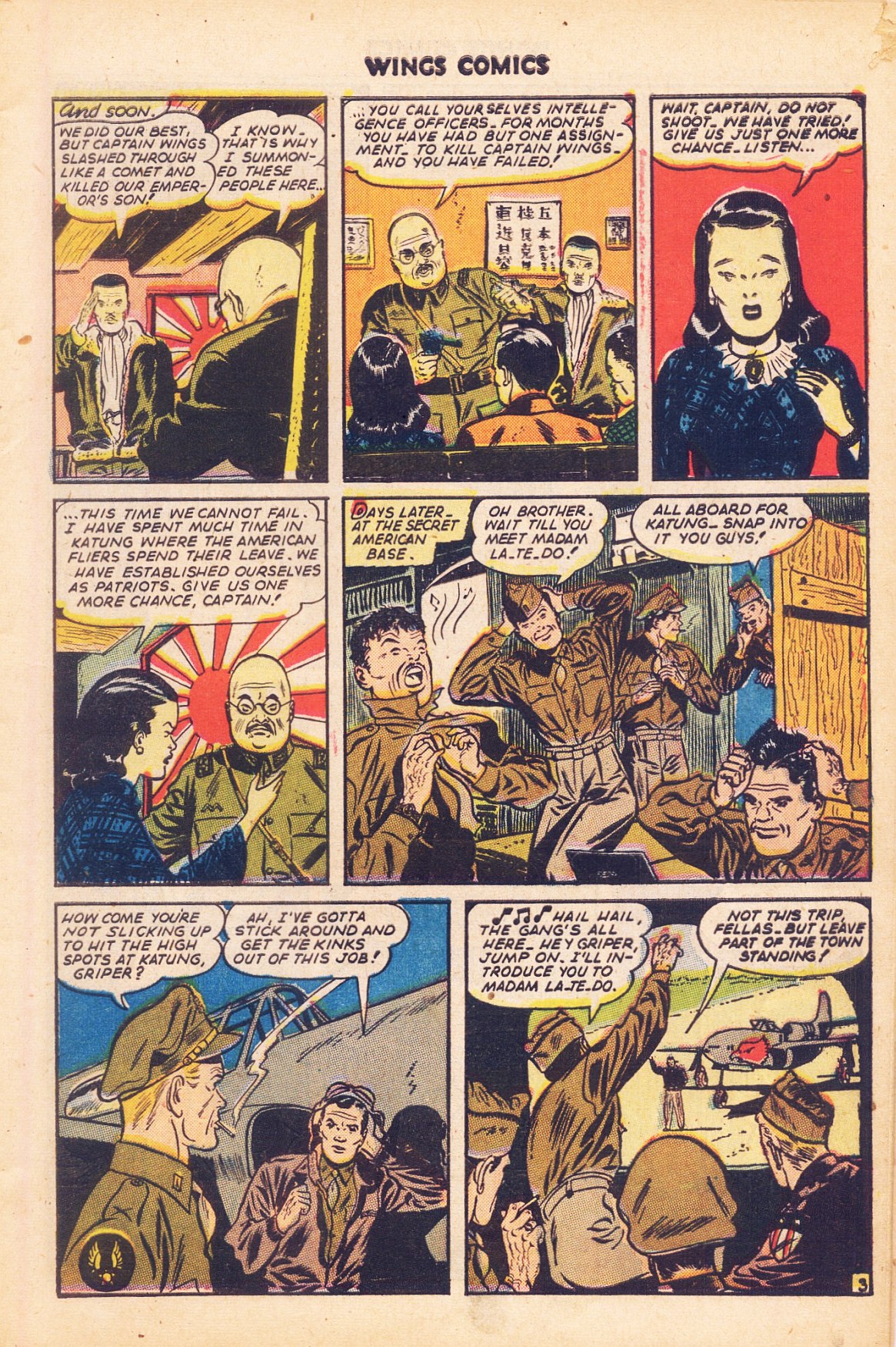 Read online Wings Comics comic -  Issue #58 - 5