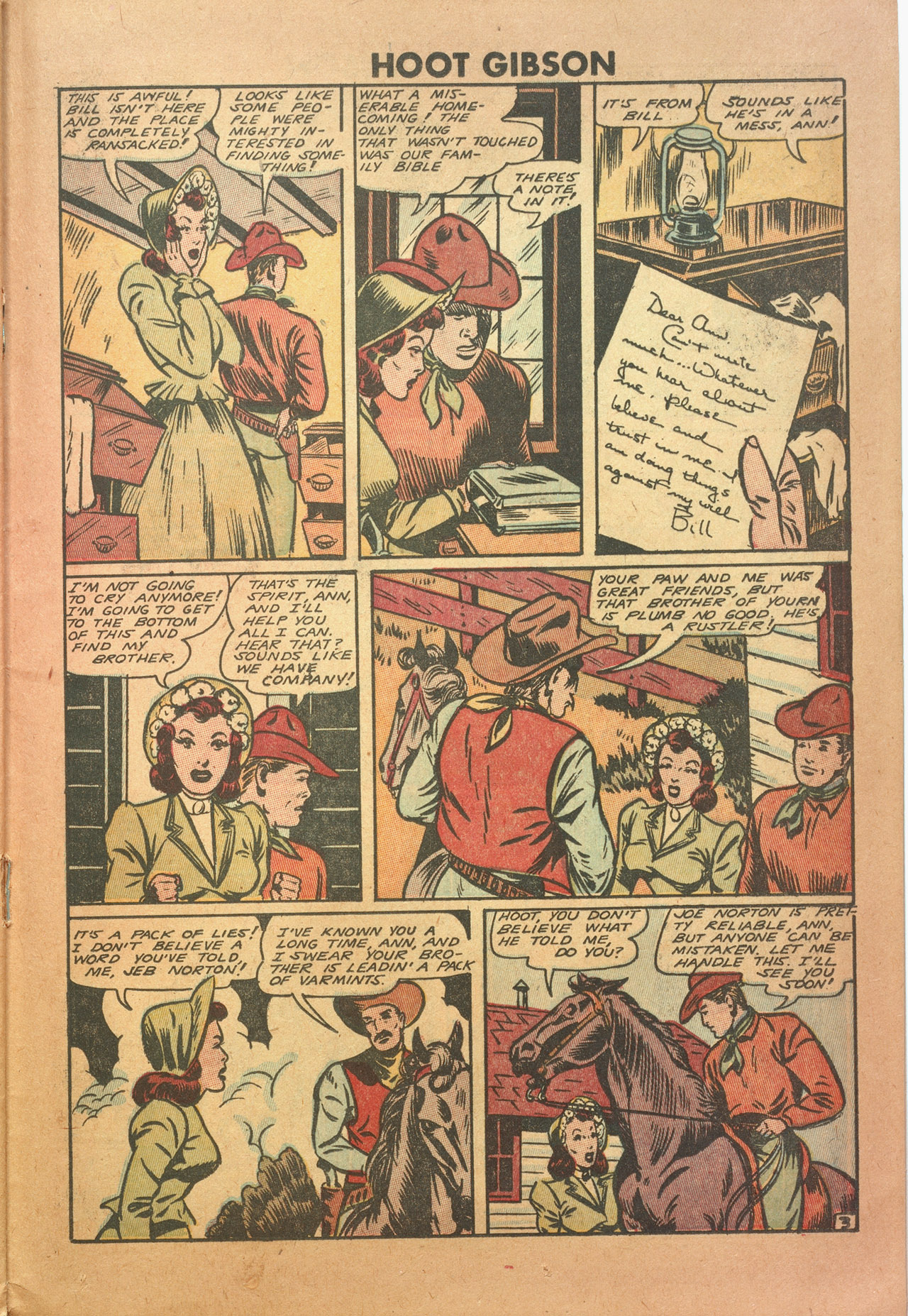 Read online Hoot Gibson comic -  Issue #1 - 25