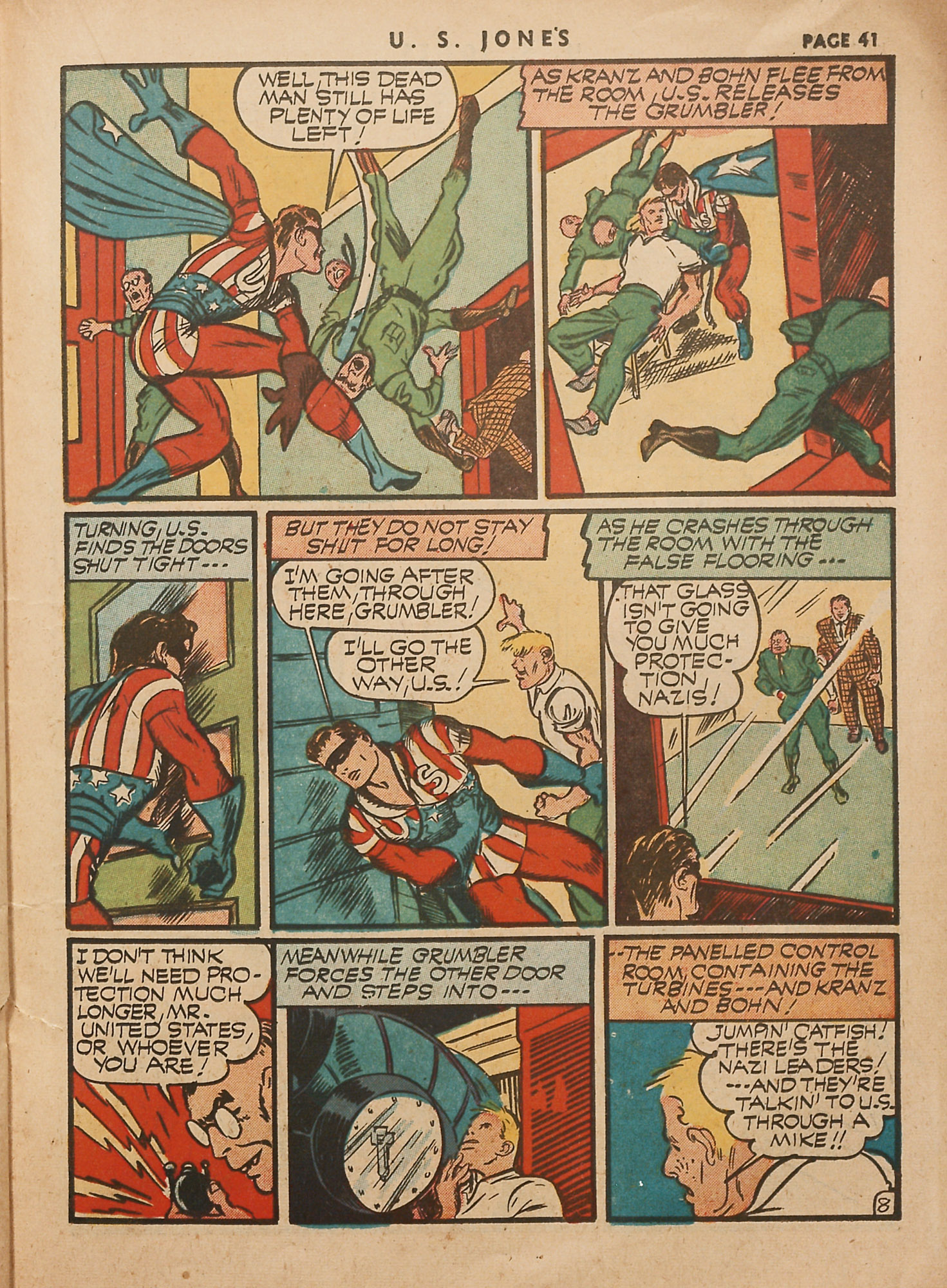 Read online U.S. Jones comic -  Issue #1 - 41