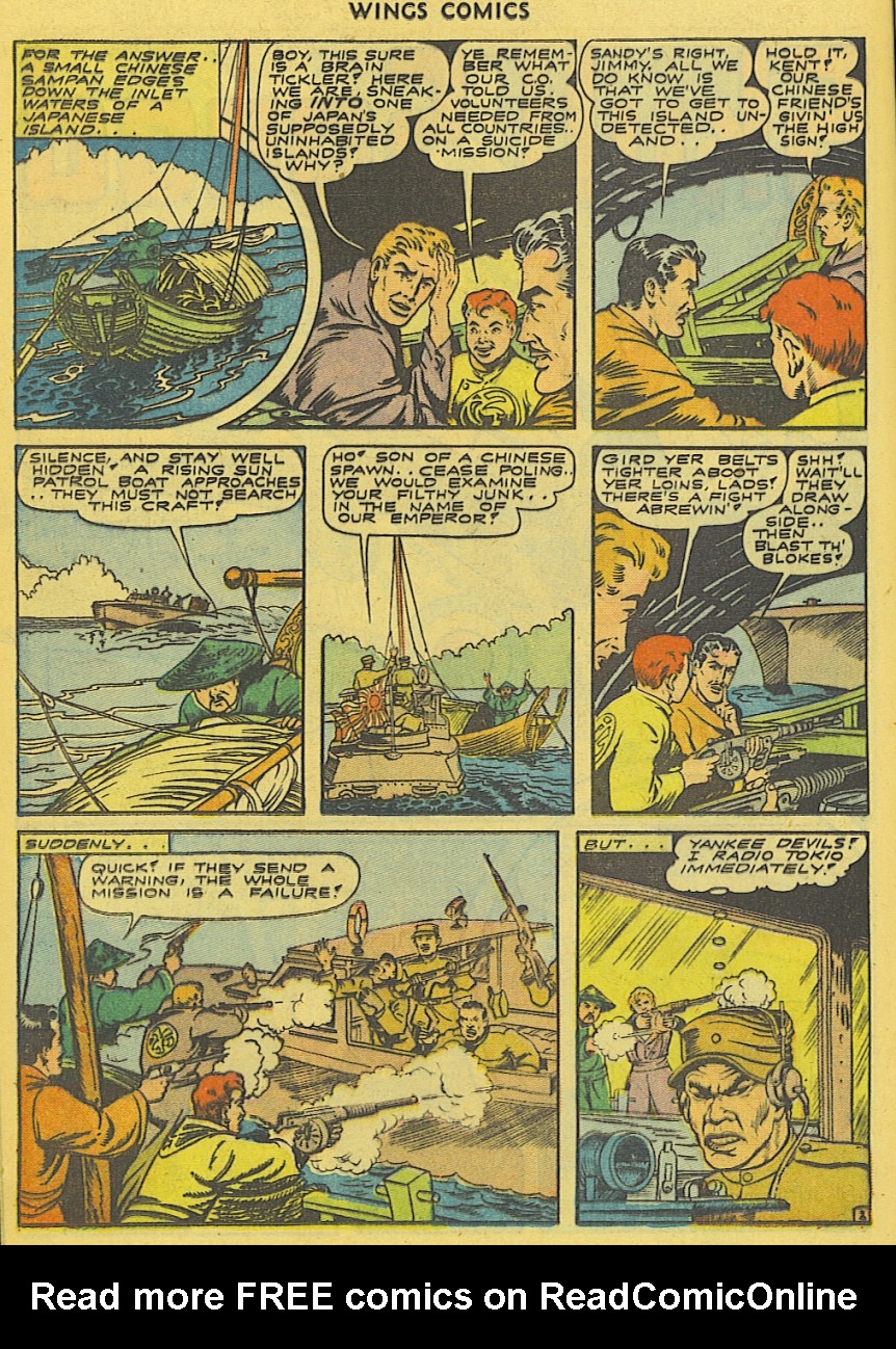Read online Wings Comics comic -  Issue #43 - 30