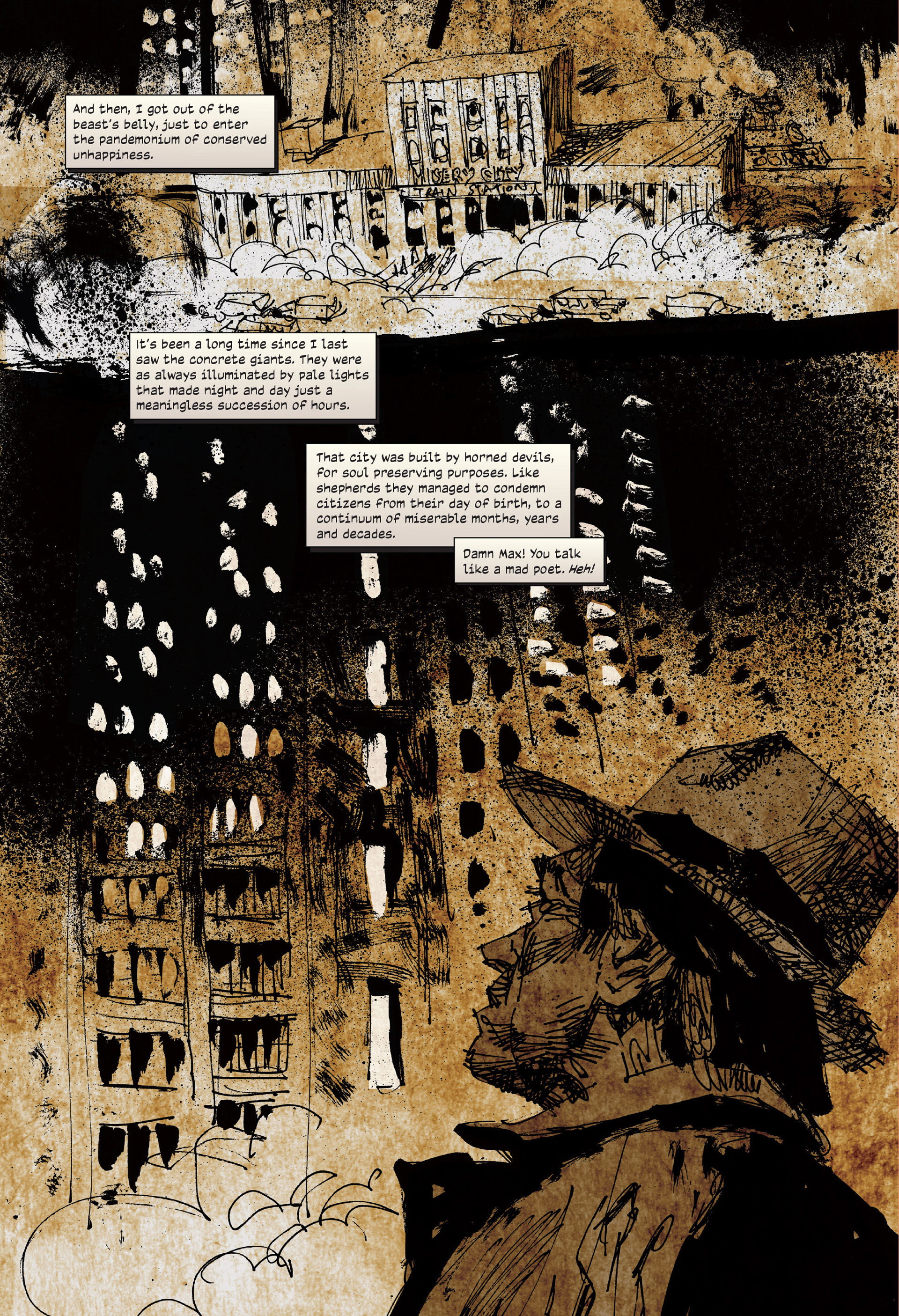 Read online Misery City comic -  Issue #3 - 12