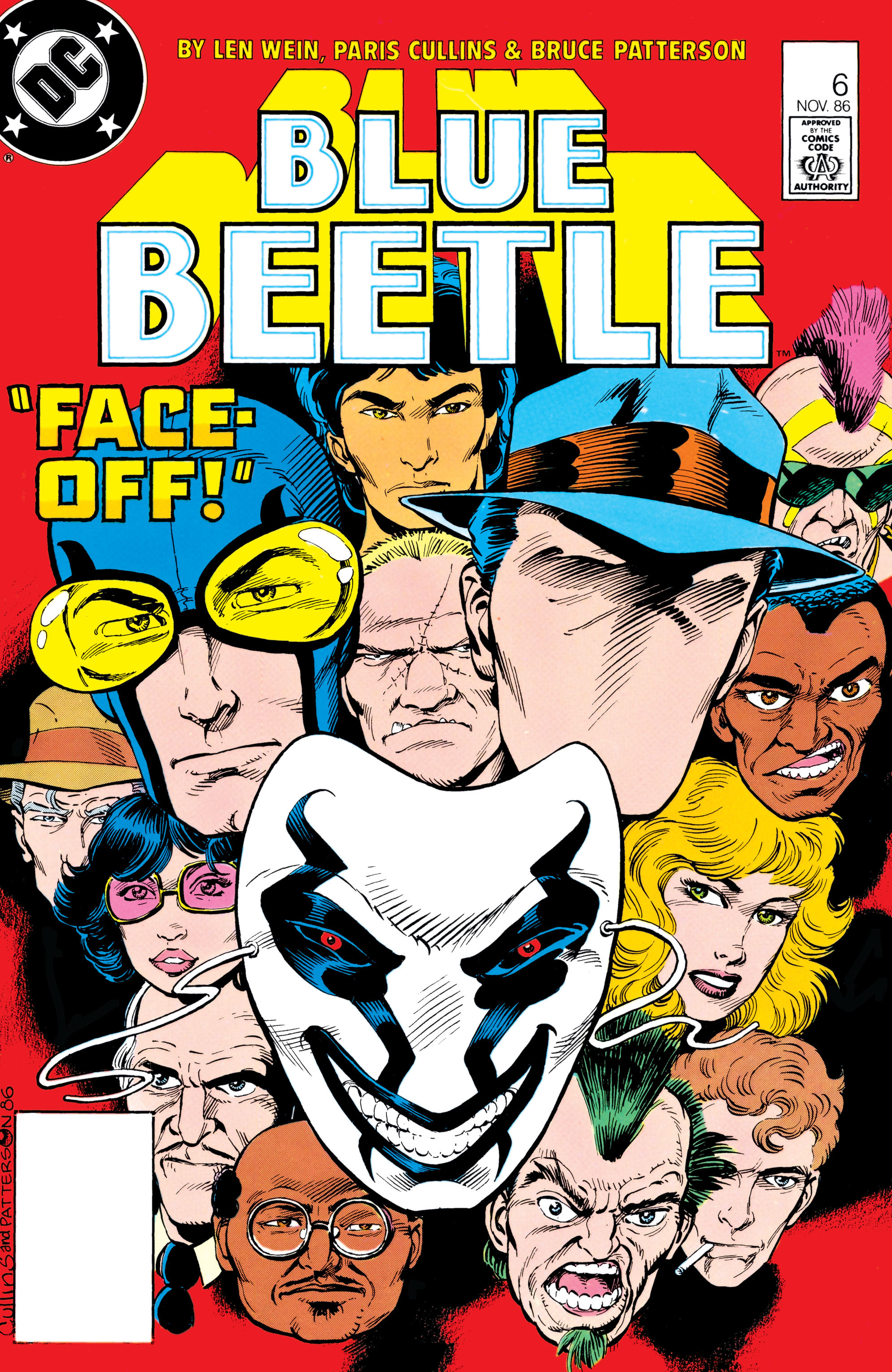 Read online Blue Beetle (1986) comic -  Issue #6 - 1