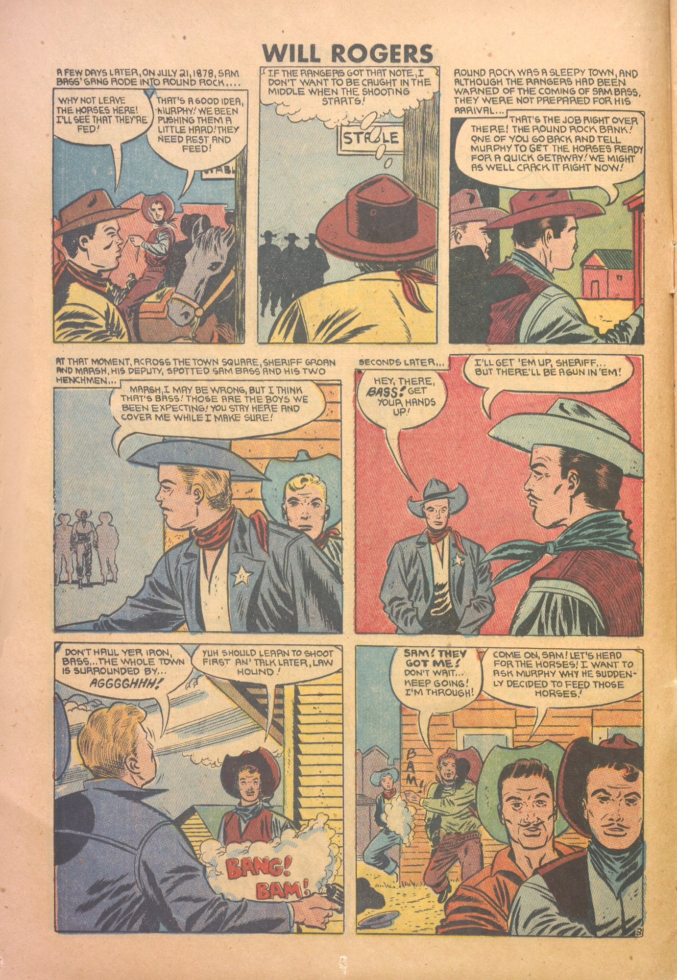 Read online Will Rogers Western comic -  Issue #2 - 12