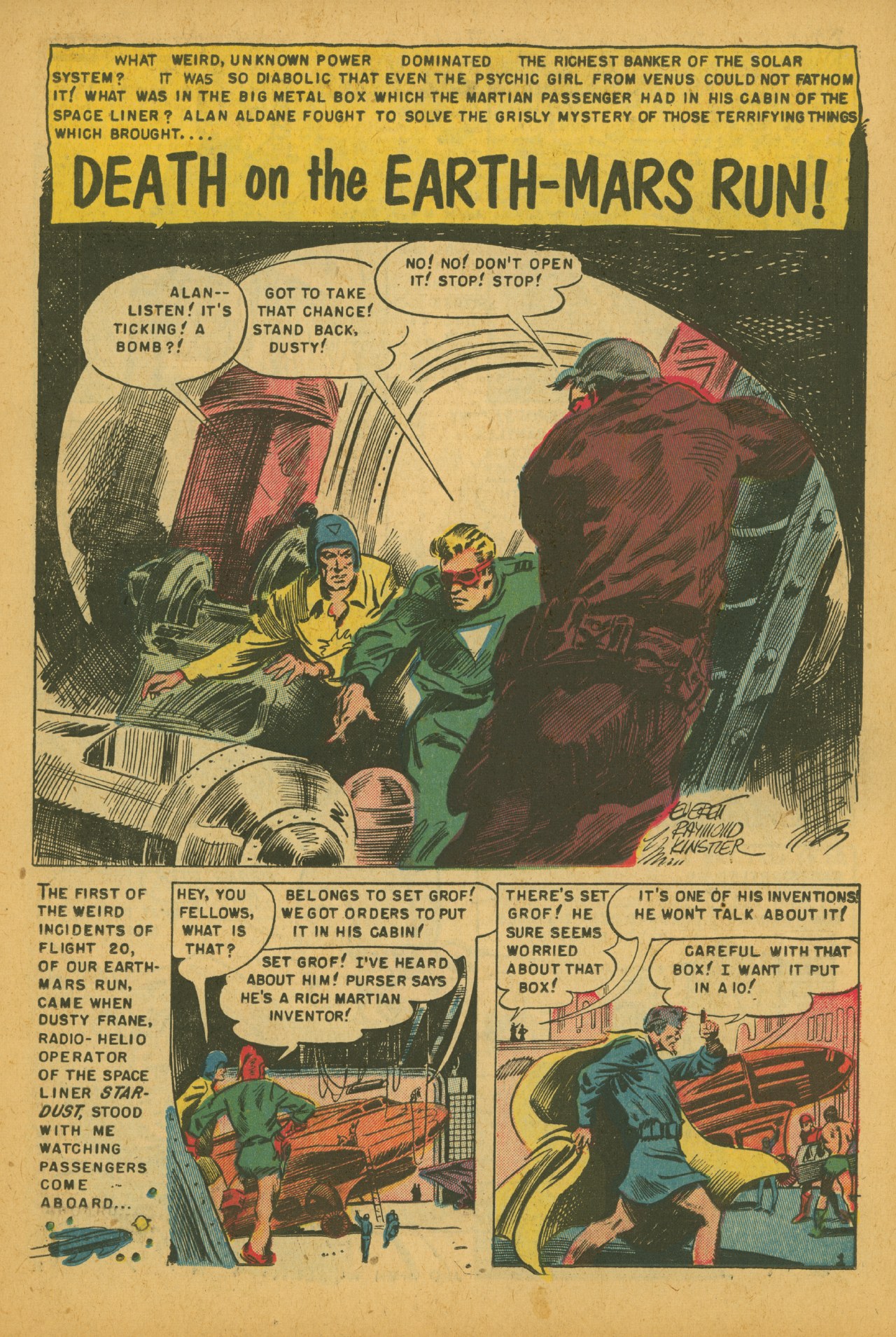 Read online Strange Worlds (1950) comic -  Issue #8 - 11