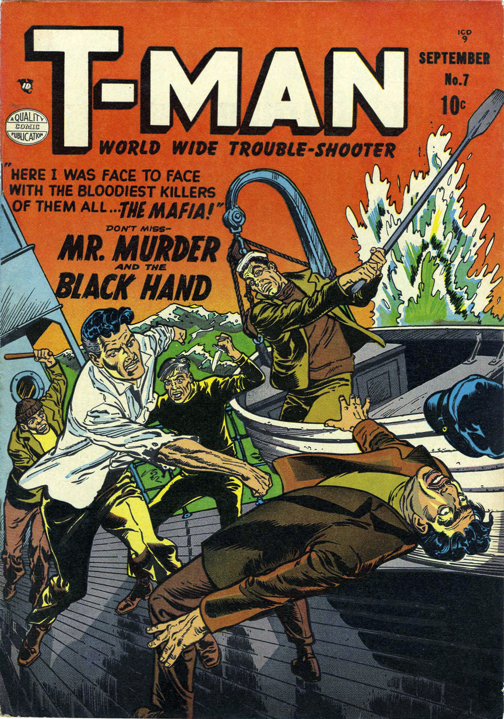 Read online T-Man: World Wide Trouble Shooter comic -  Issue #7 - 1